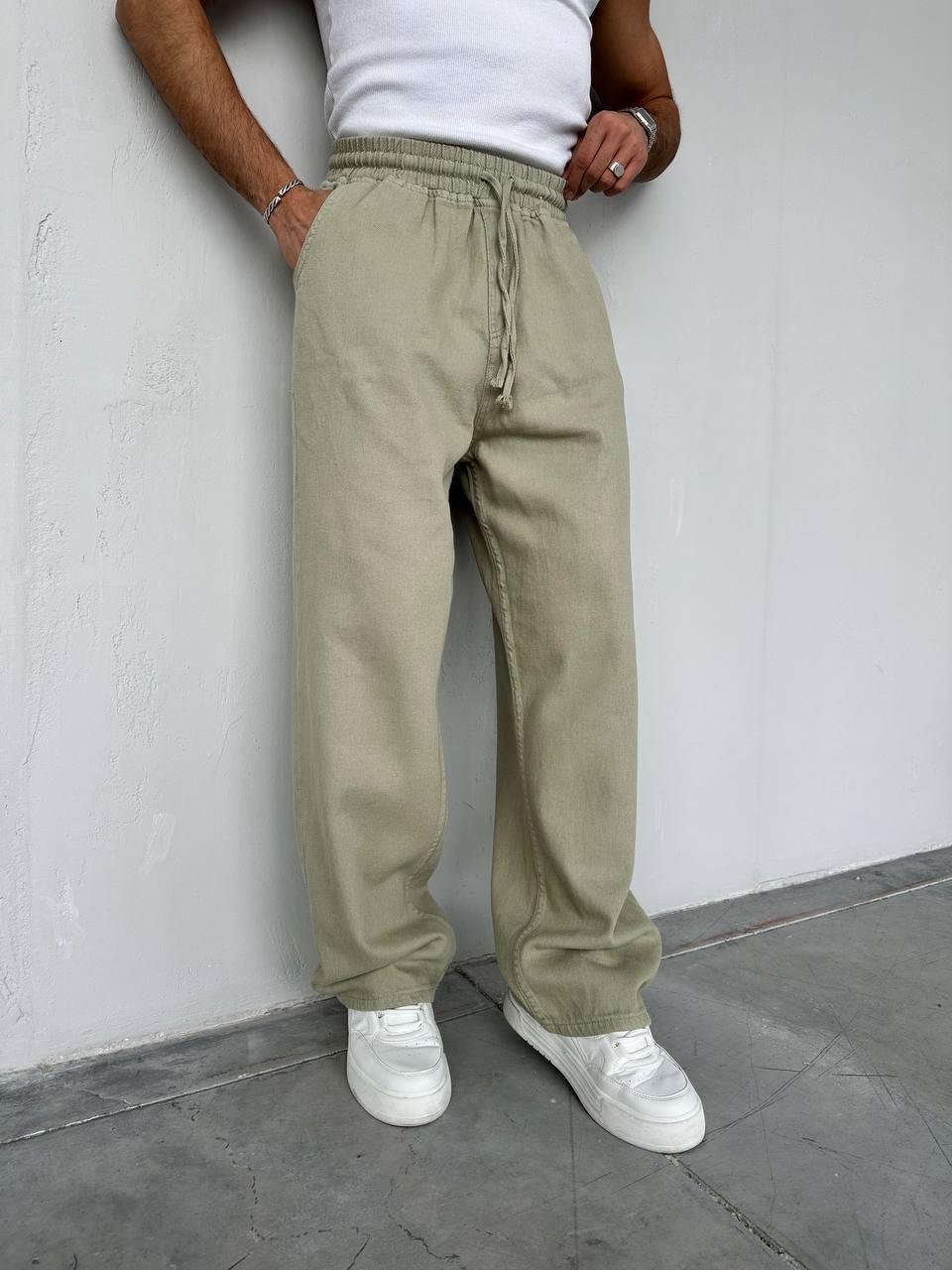 Baggy Gabardin Pantolon (JGY18)
