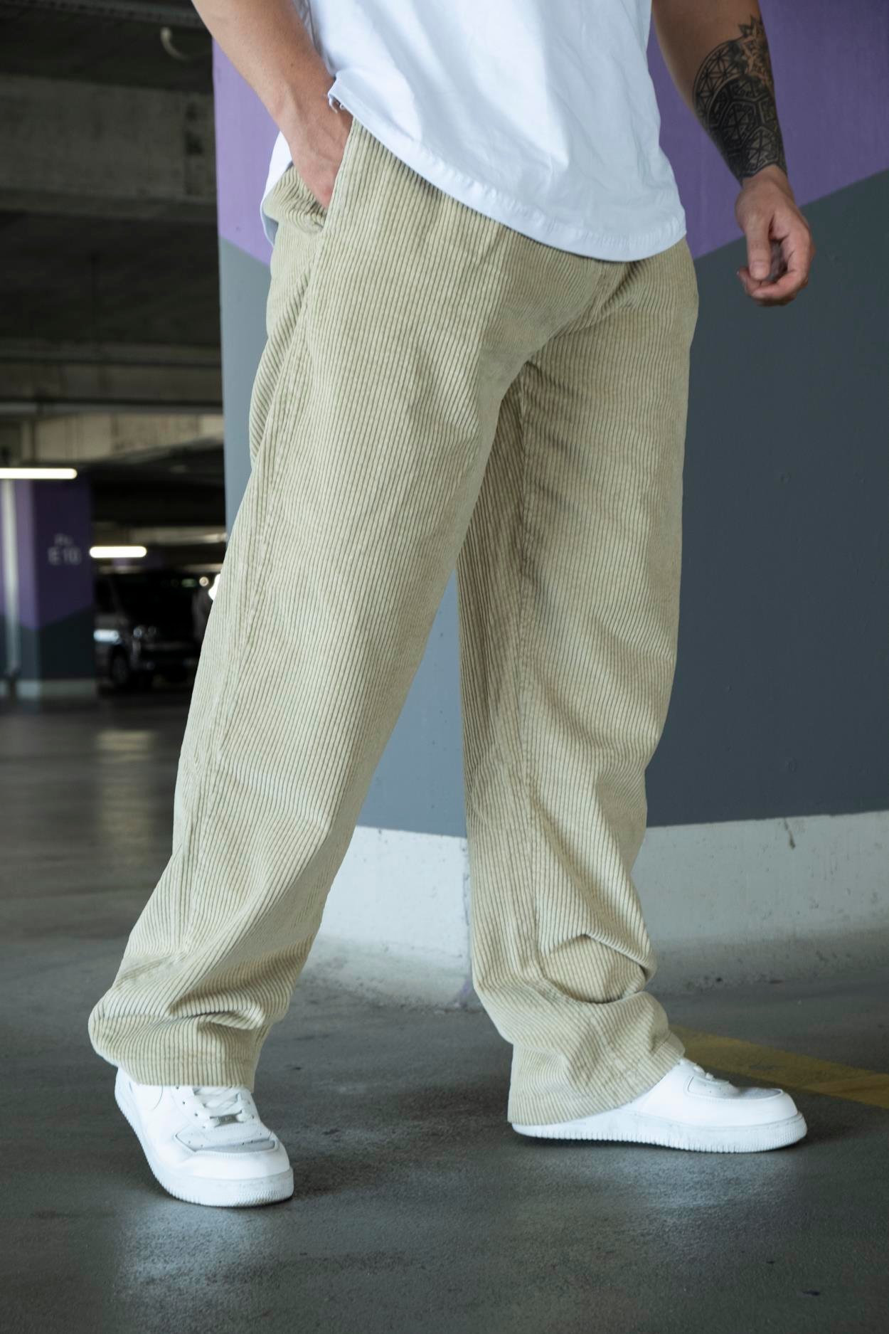 Baggy Kalıp Kadife Pantolon (JGY05)