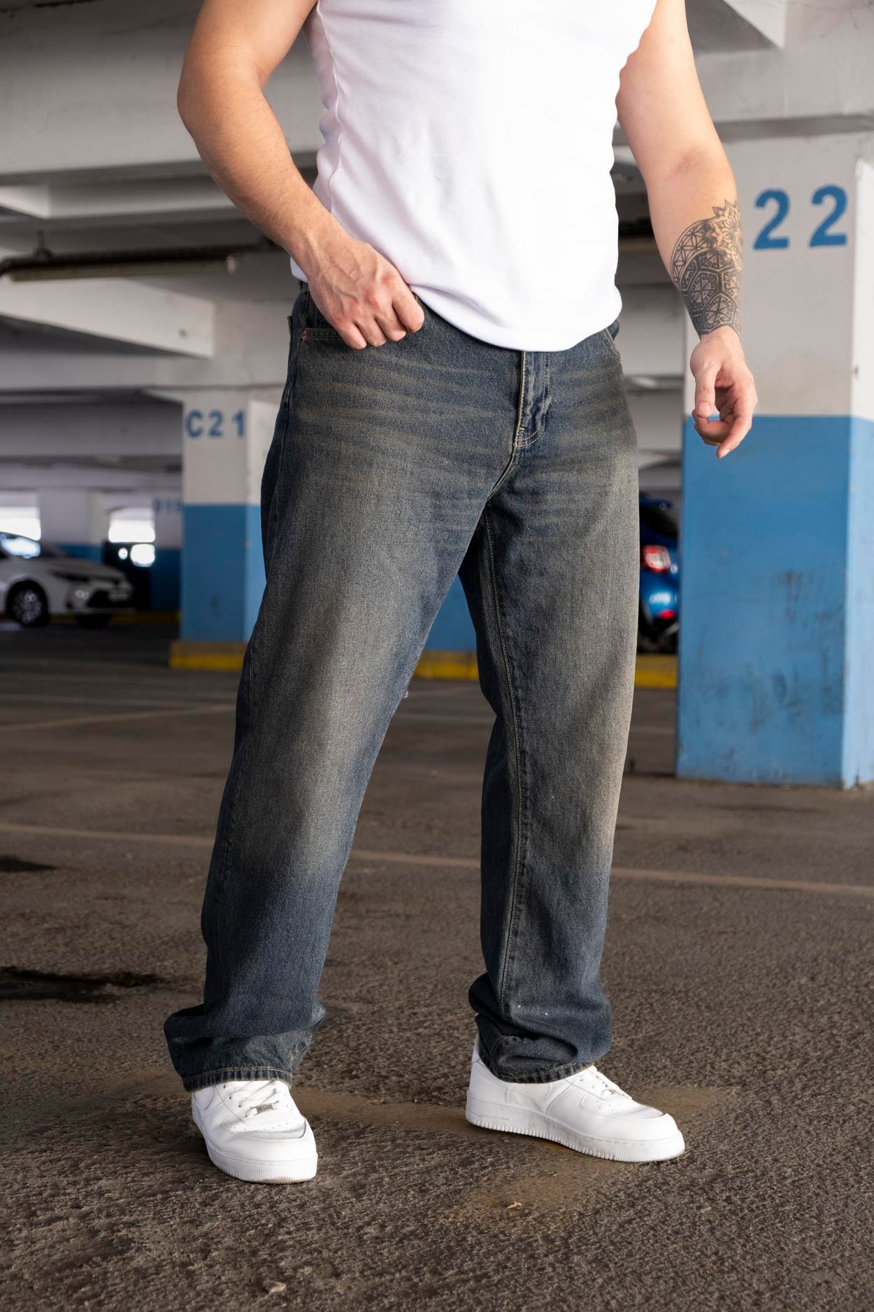 Baggy Kalıp Kot Pantolon (KO02)