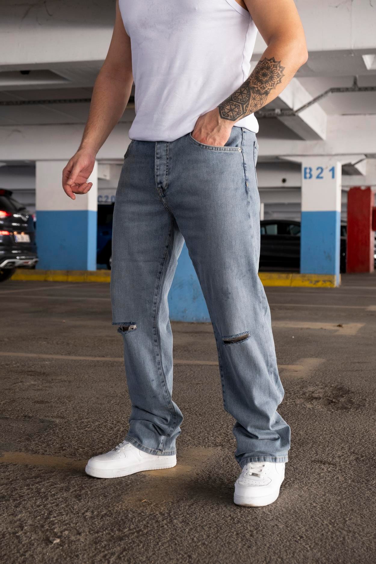 Baggy Kalıp Kot Pantolon (KO03)