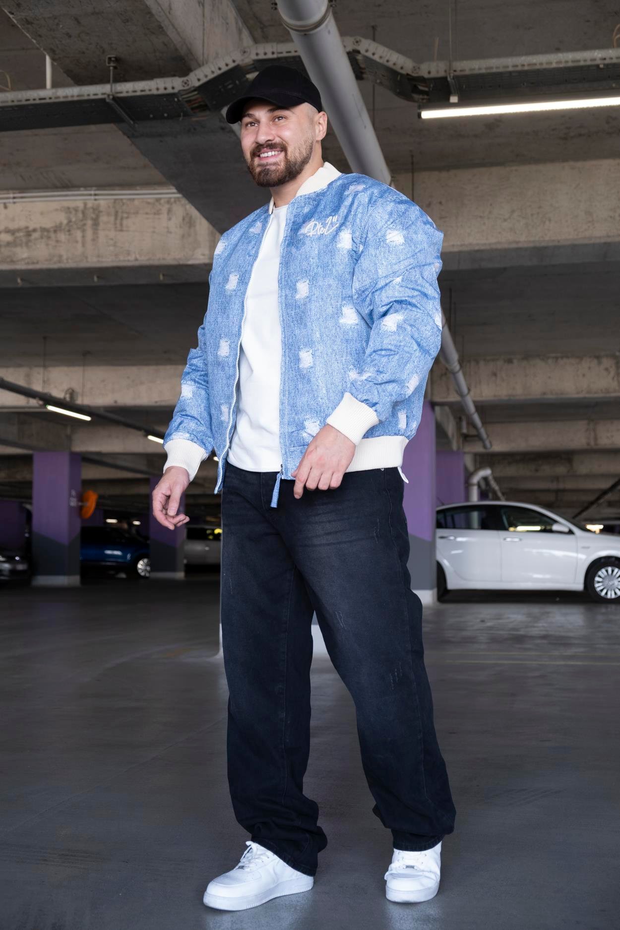 Baskı Detaylı Şişme Mont (MTM03)