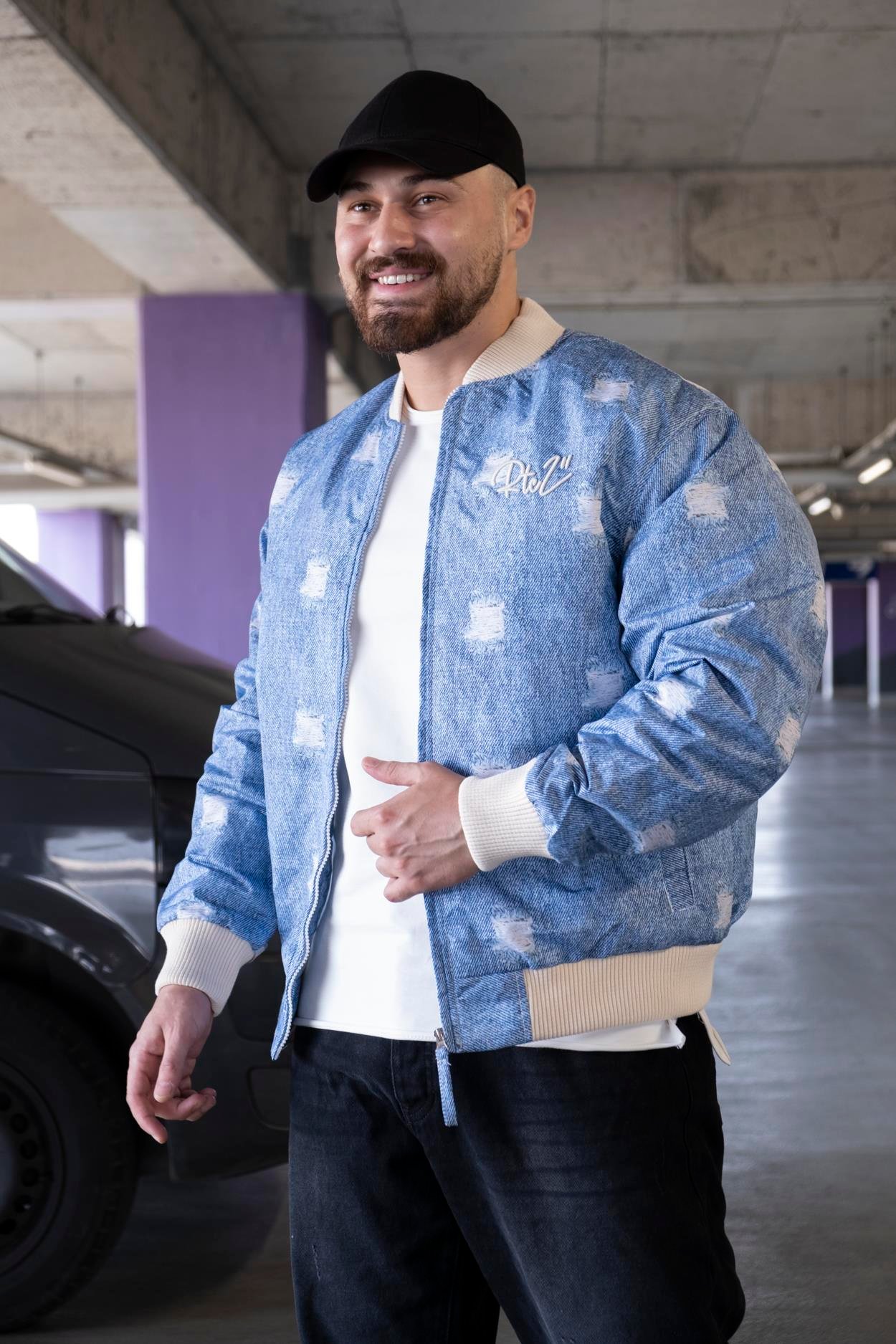 Baskı Detaylı Şişme Mont (MTM03)