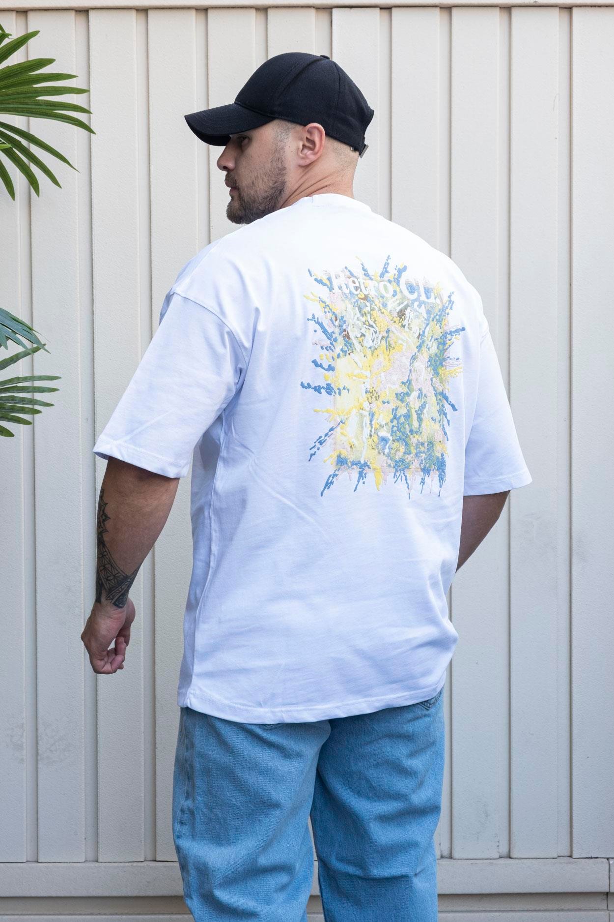 Baskılı Oversize T-Shirt (TSB35)