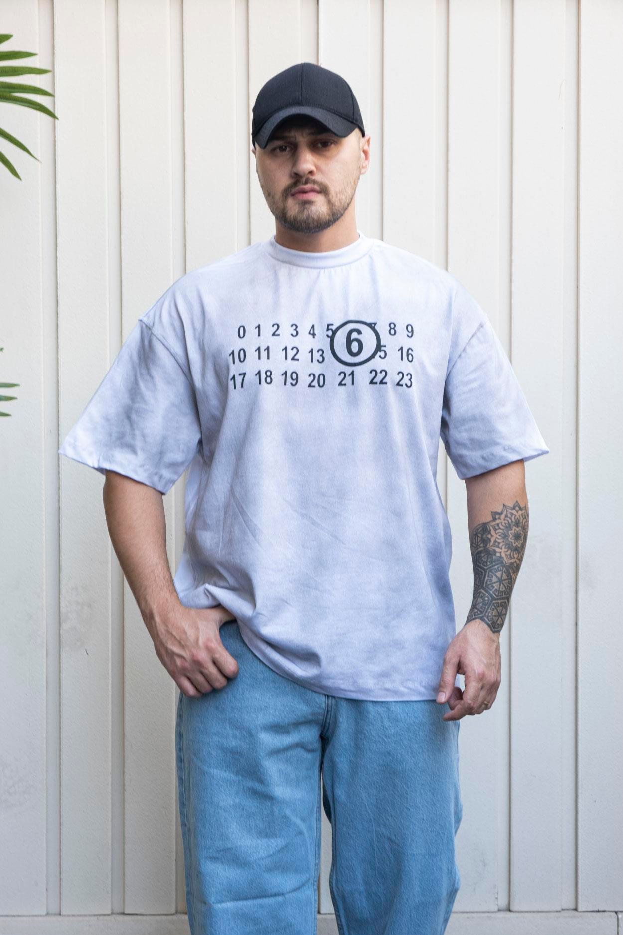 Baskılı Oversize T-Shirt (TSG34)
