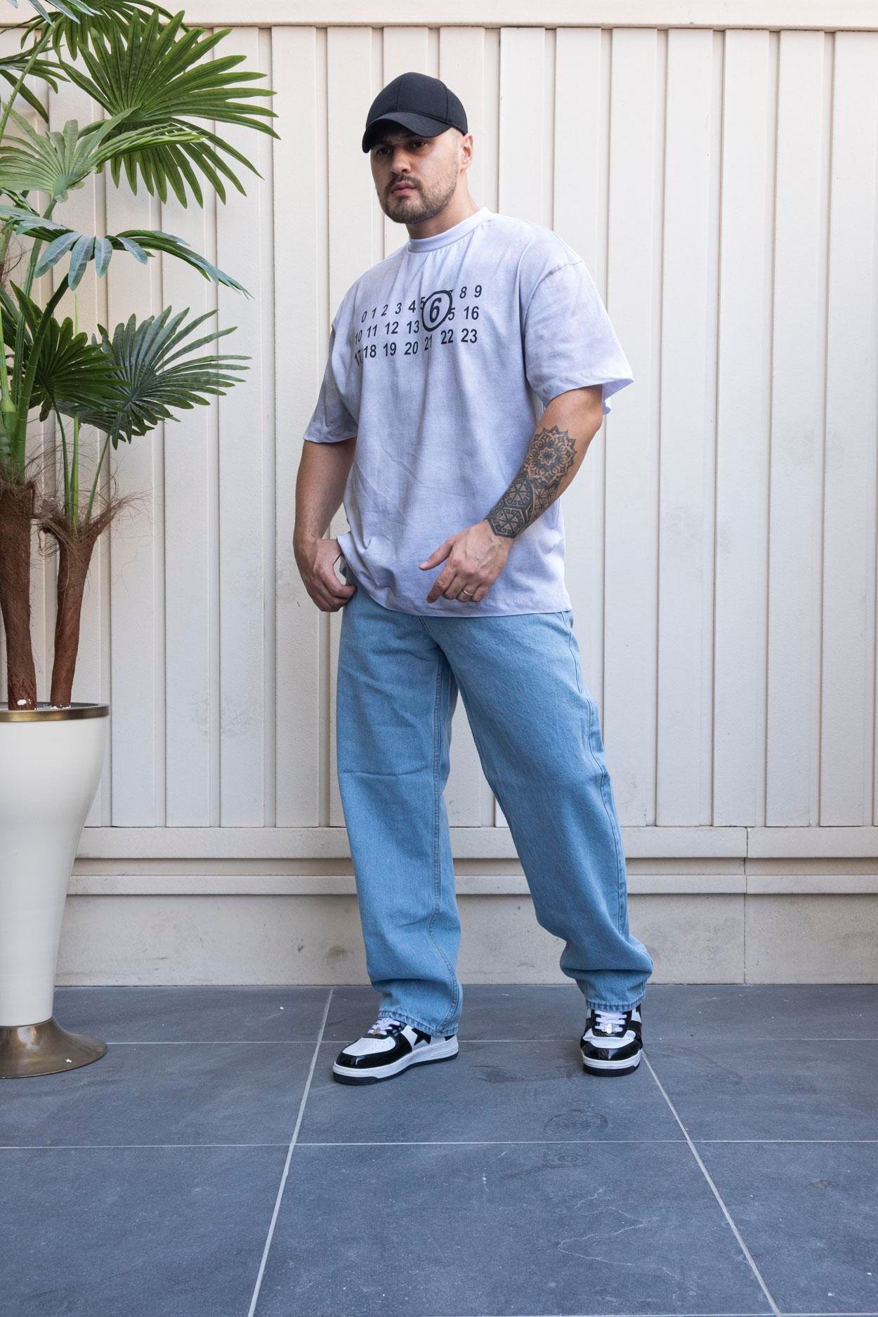 Baskılı Oversize T-Shirt (TSG34)