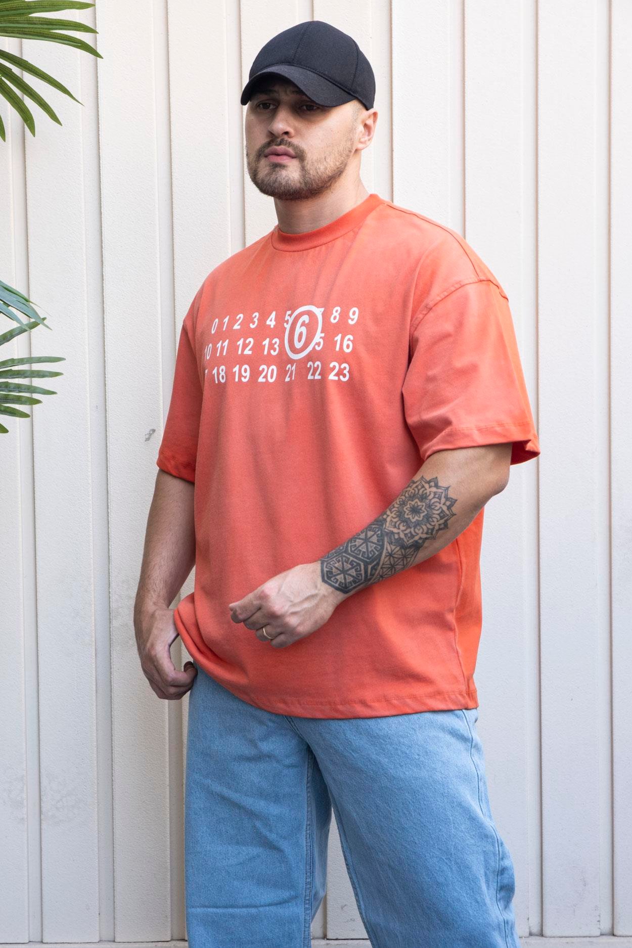 Baskılı Oversize T-Shirt (TSK34)