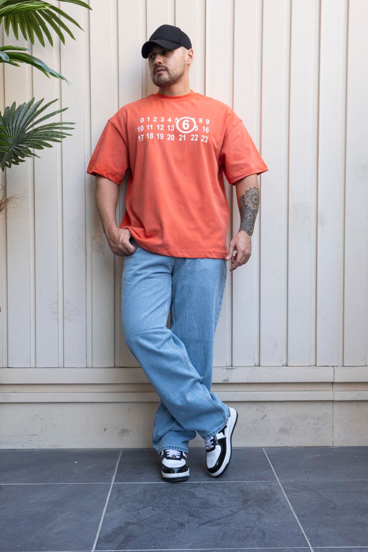 Baskılı Oversize T-Shirt (TSK34)