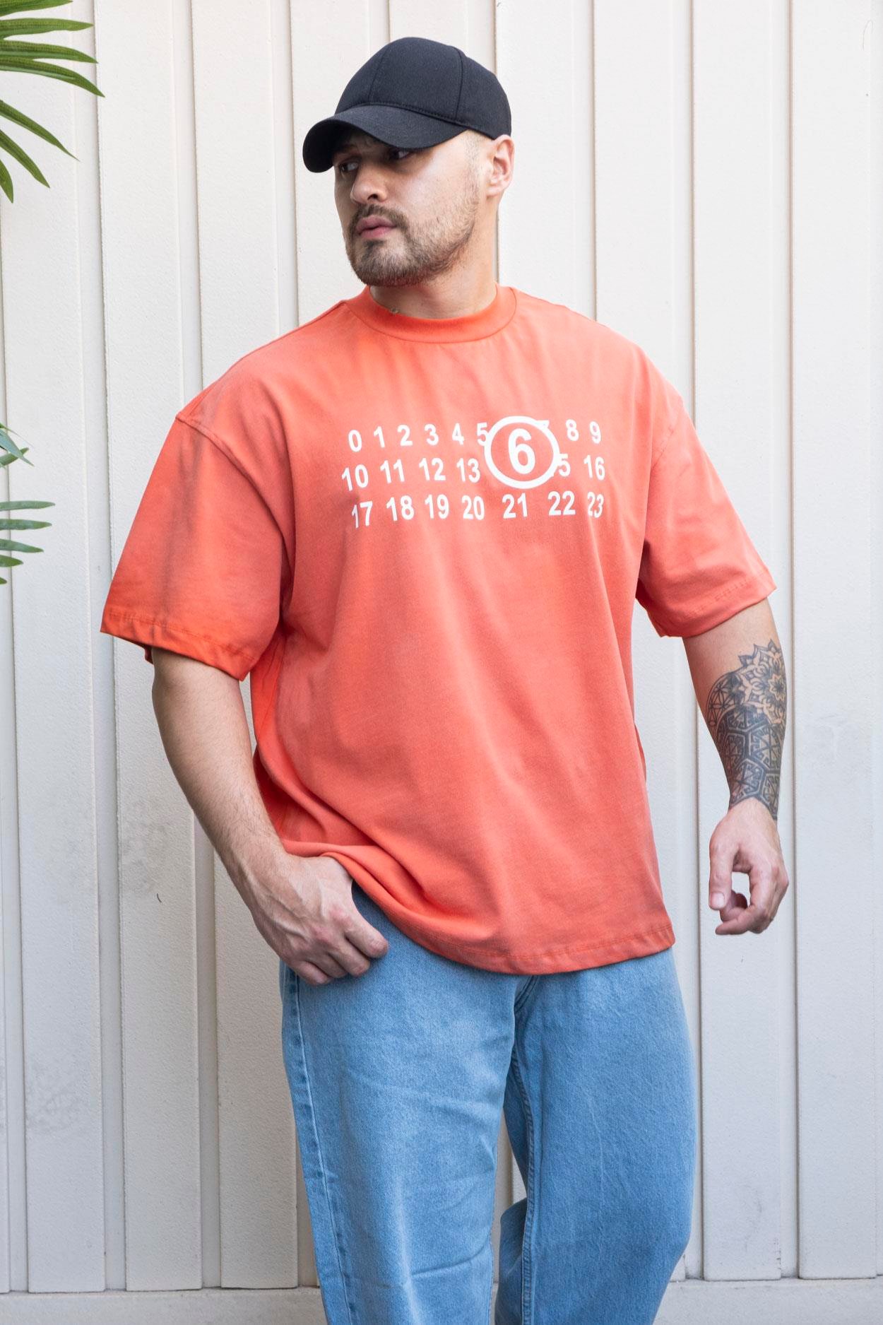 Baskılı Oversize T-Shirt (TSK34)