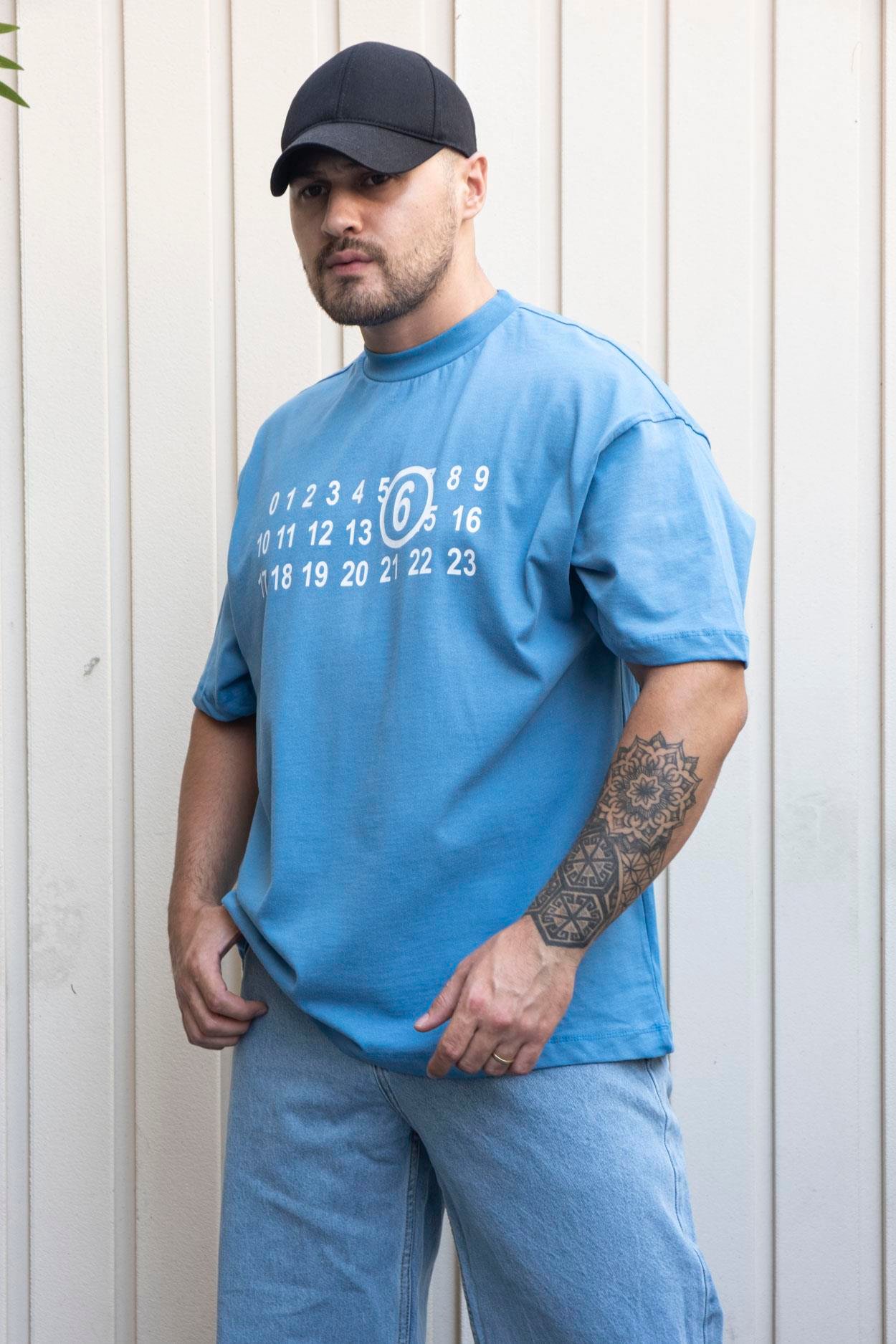 Baskılı Oversize T-Shirt (TSM34)