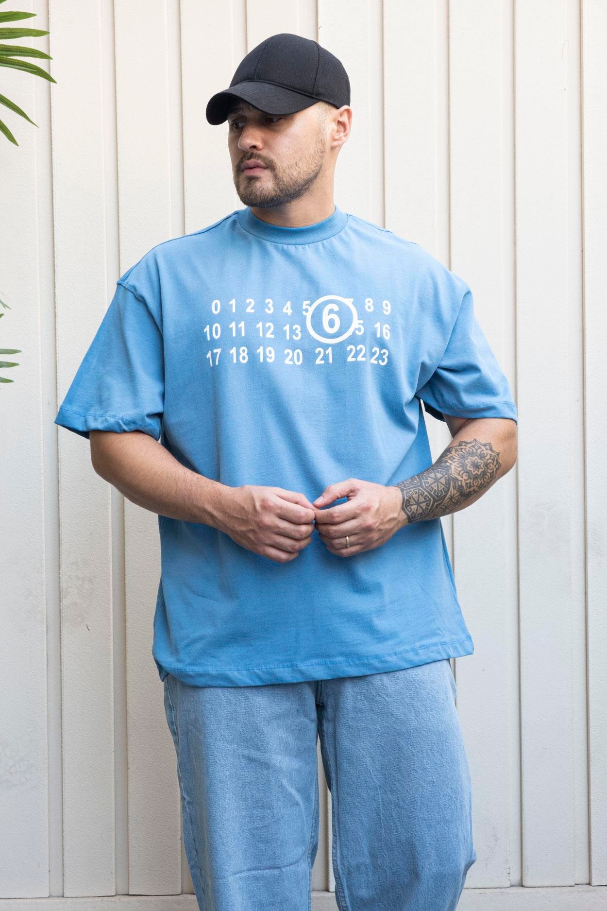 Baskılı Oversize T-Shirt (TSM34)
