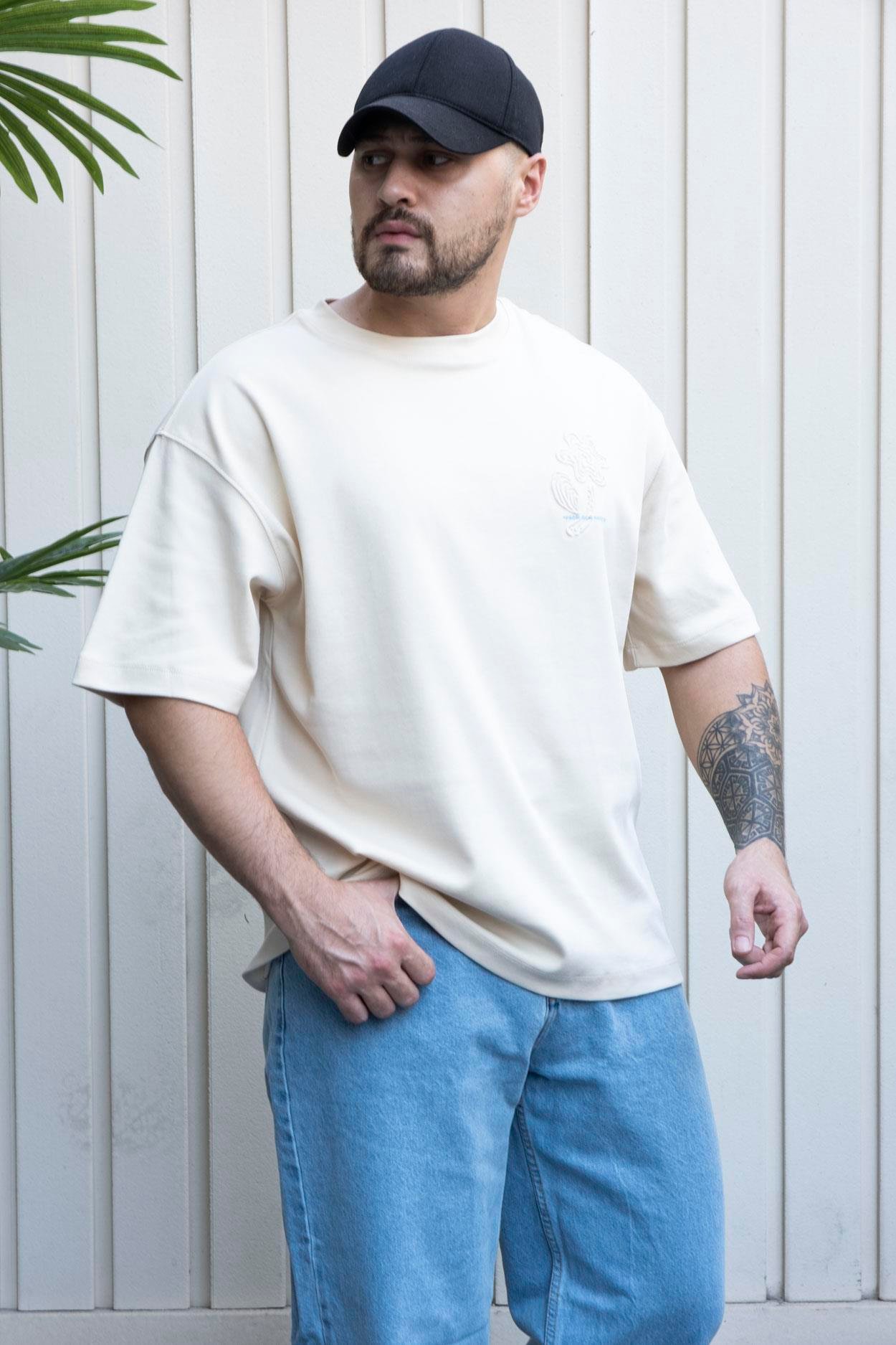 Baskılı Oversize T-Shirt (YTK01)