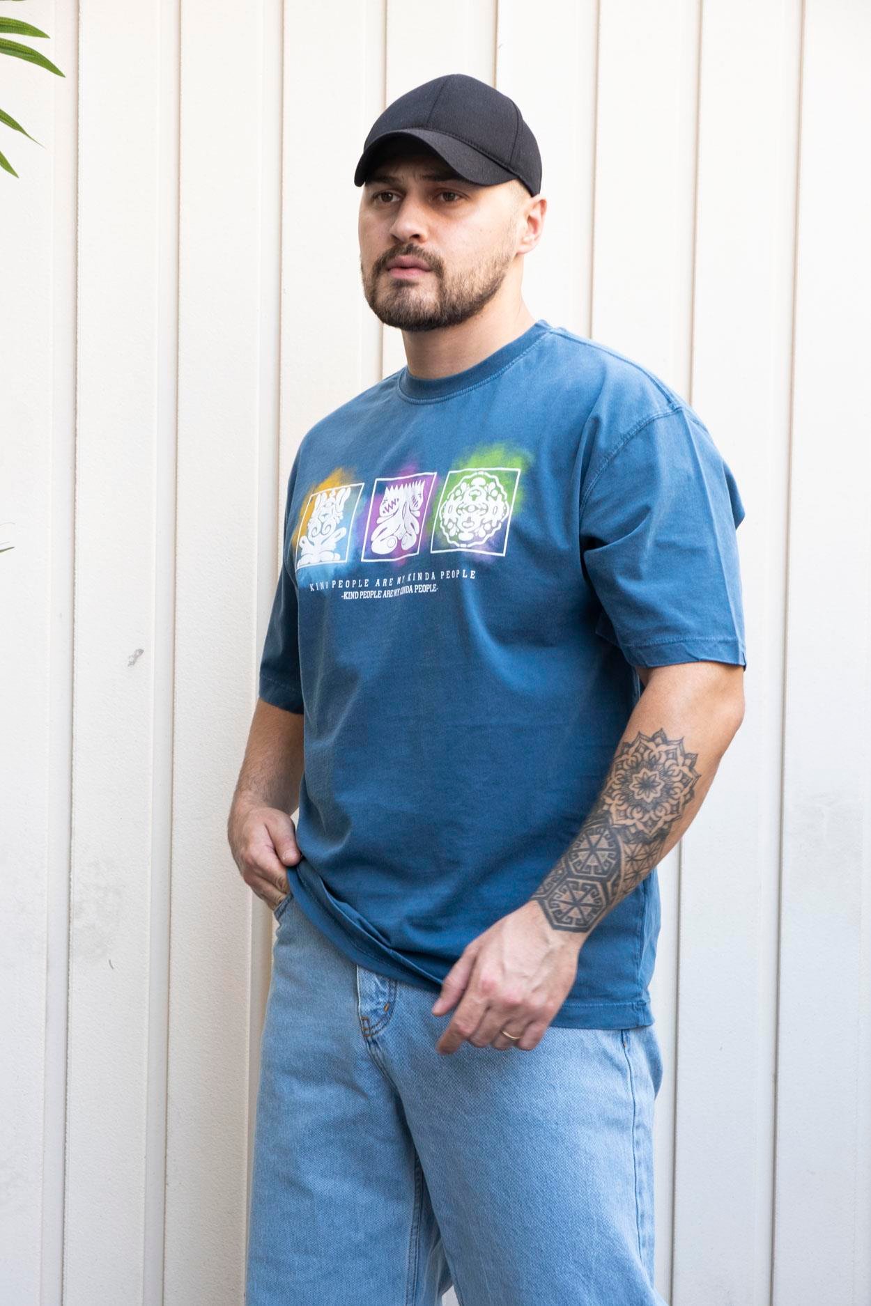 Baskılı Oversize T-Shirt (YTM08)