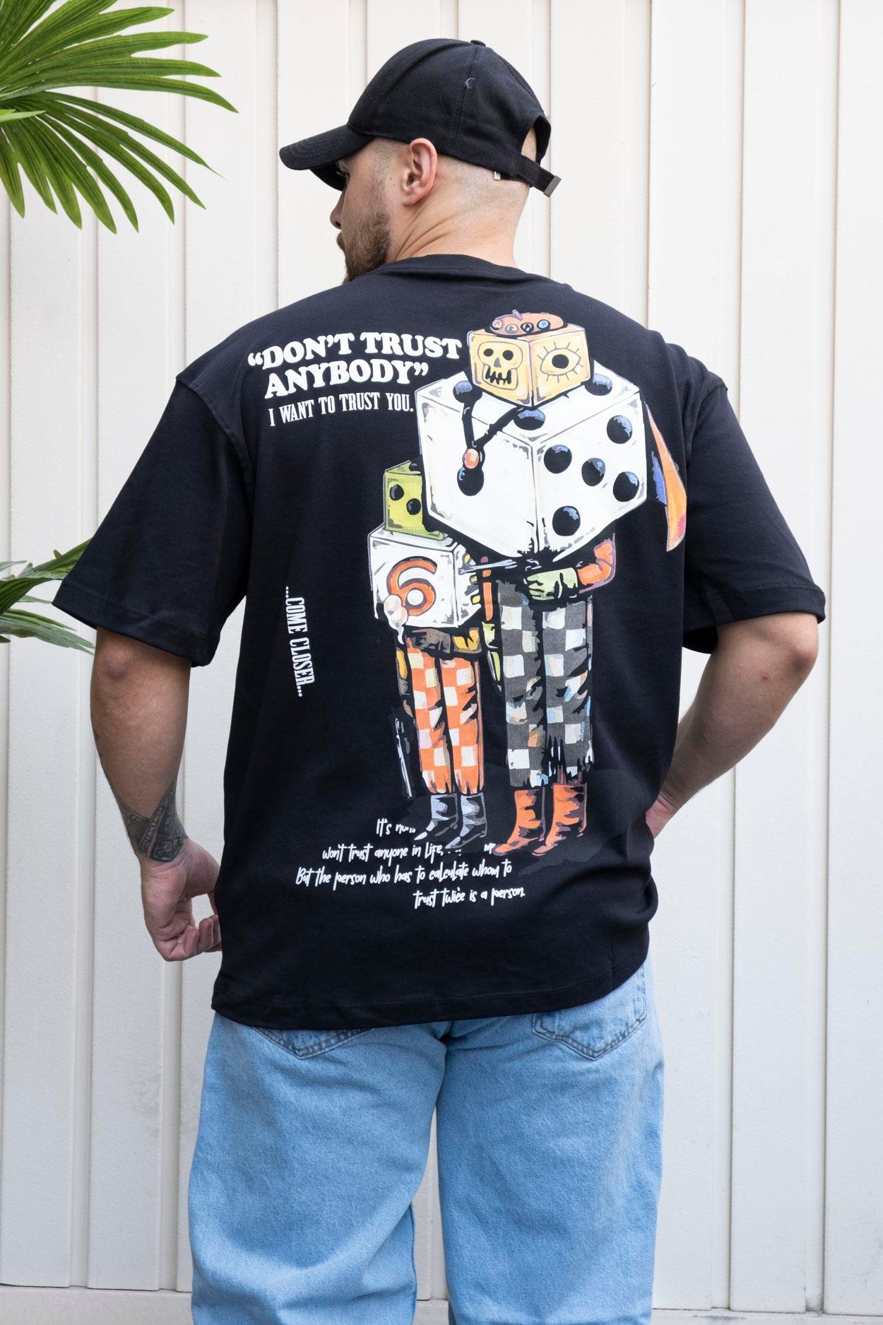 Baskılı Oversize T-Shirt (YTS03)