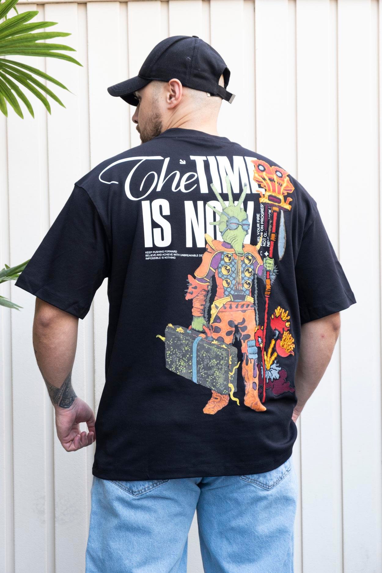 Baskılı Oversize T-Shirt (YTS04)