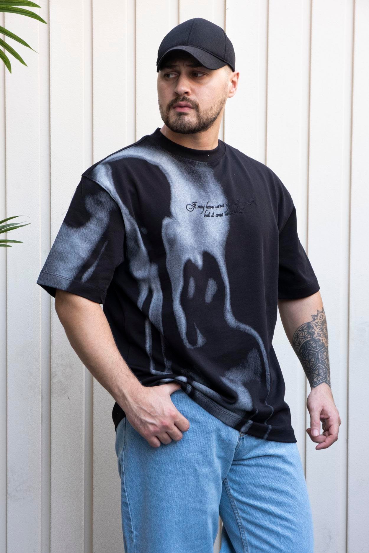 Baskılı Oversize T-Shirt (YTS06)
