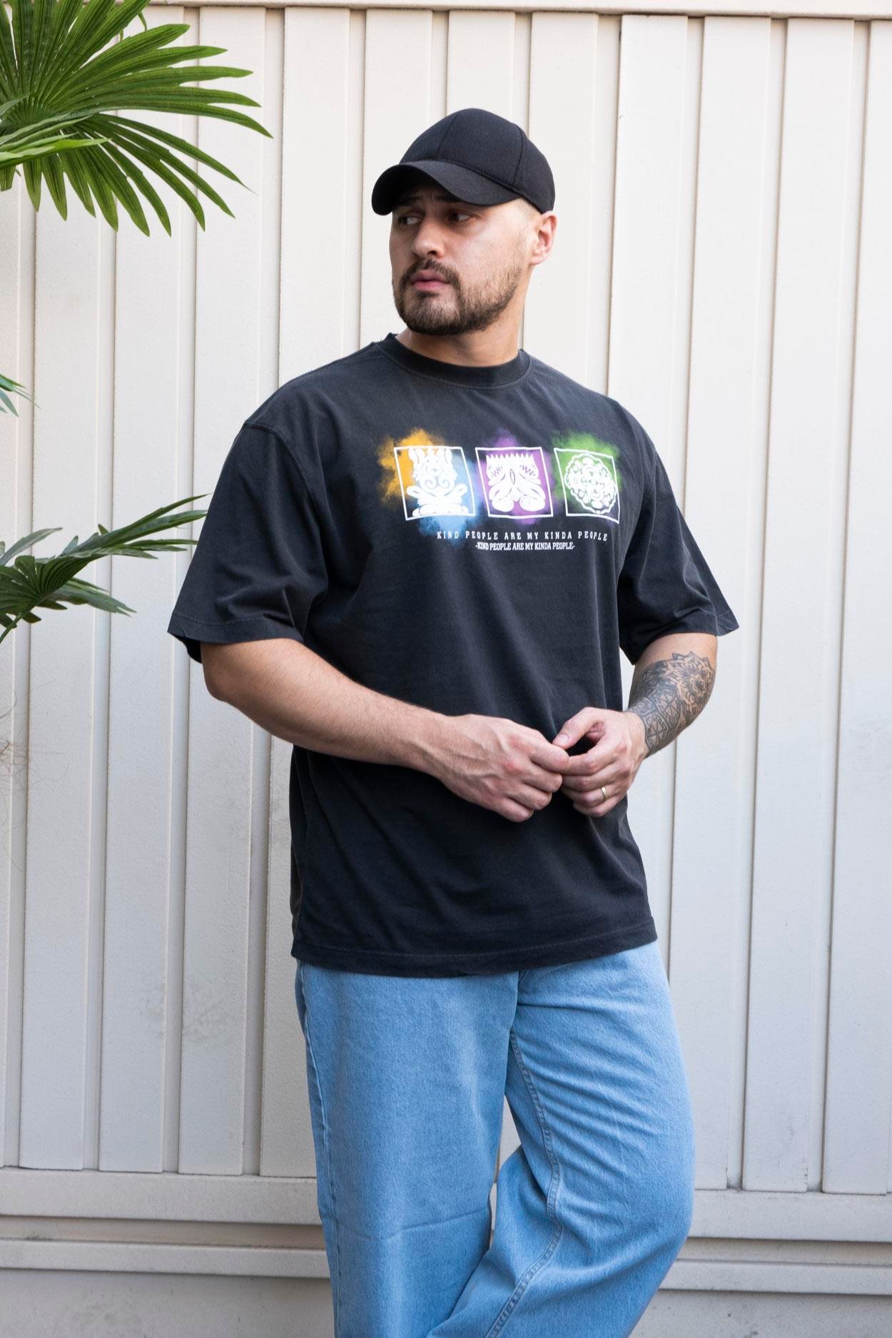Baskılı Oversize T-Shirt (YTS08)