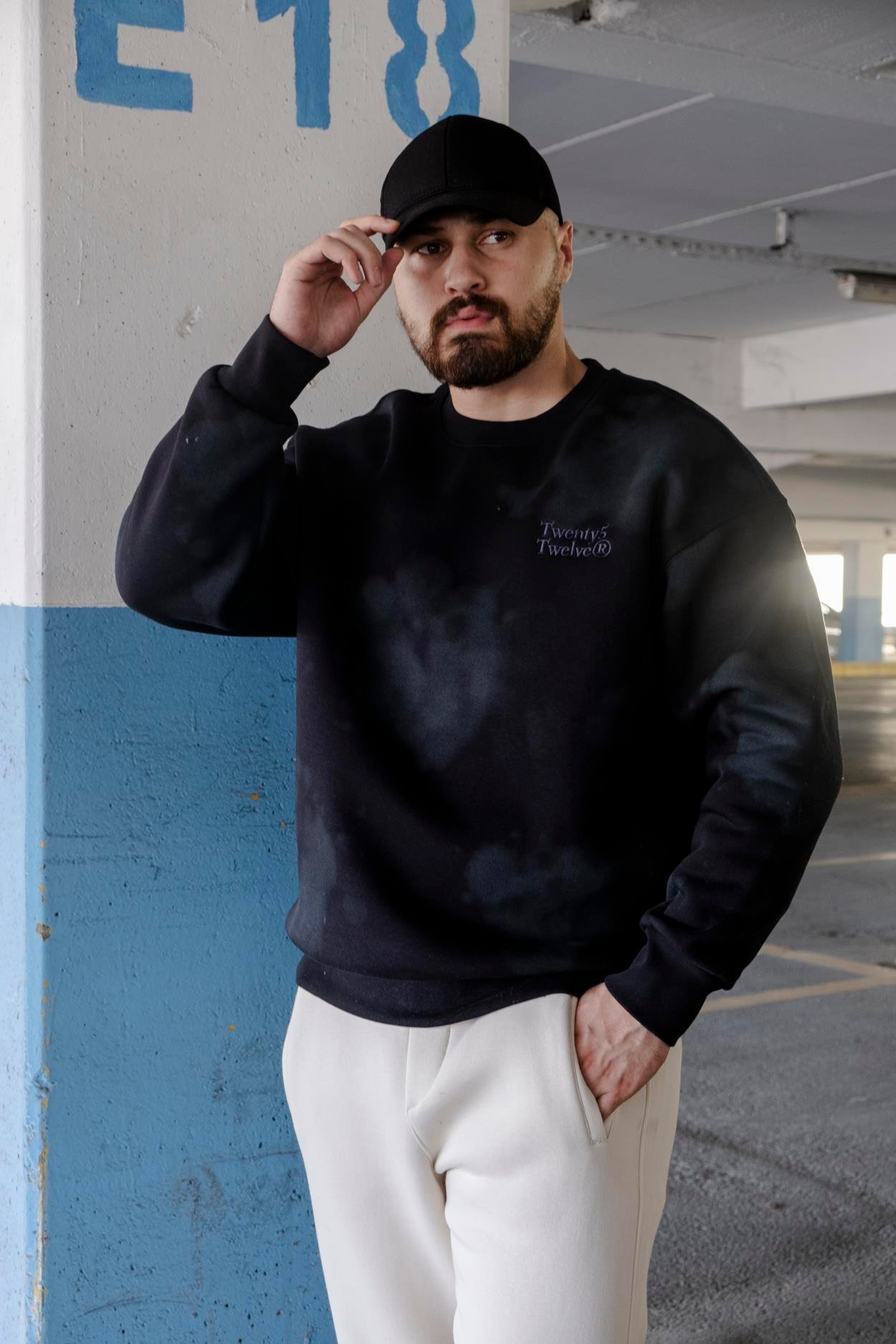 Batik Desenli Rahat Kalıp Sweatshirt (SVTS01)
