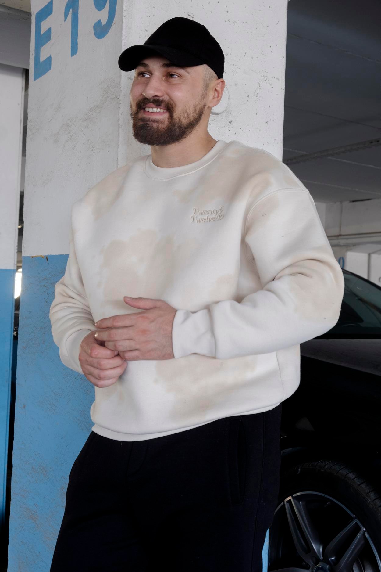 Batik Desenli Rahat Kalıp Sweatshirt (SVTKR01)