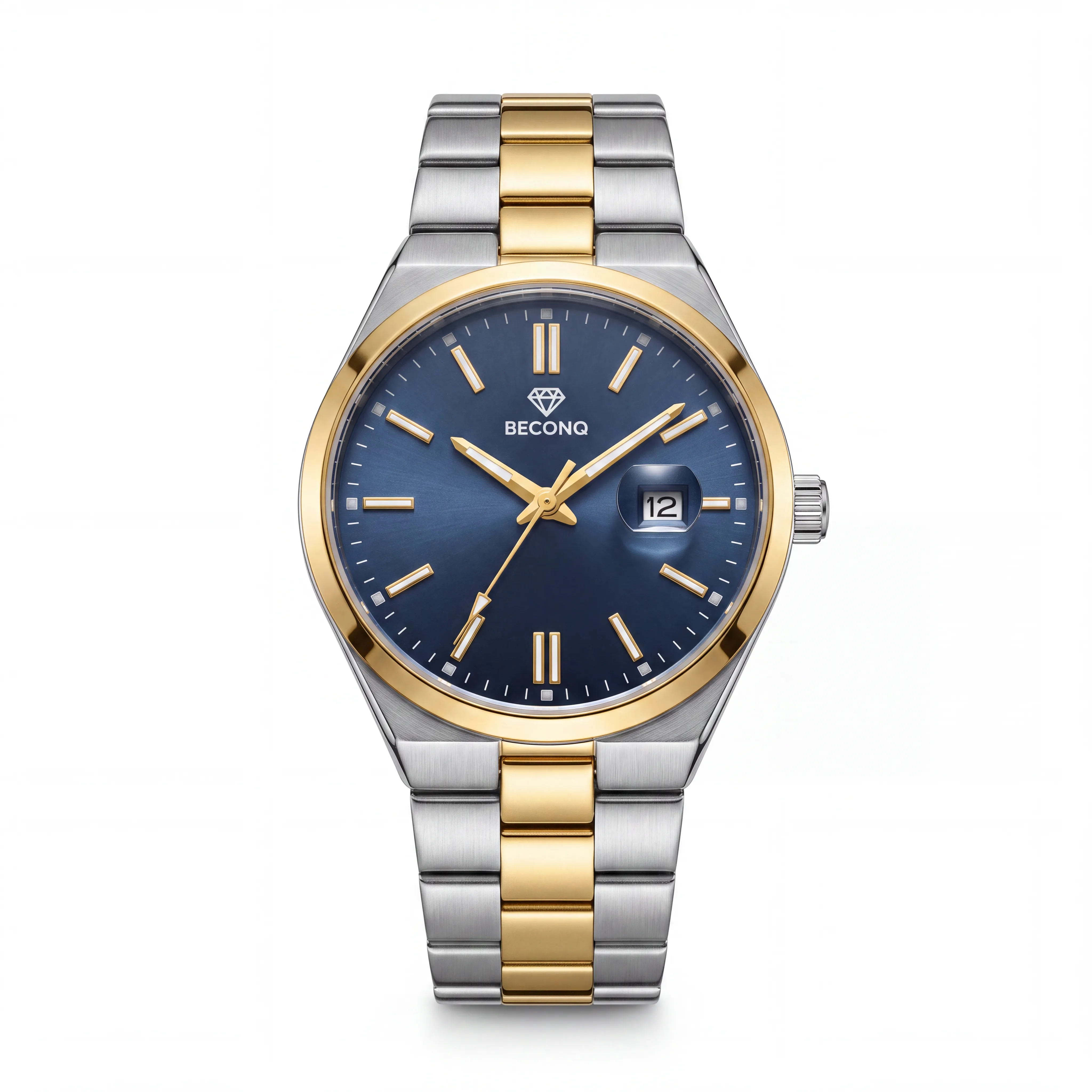 Beconq Prestige Collection Çelik Kordon Erkek Kol Saati (128)