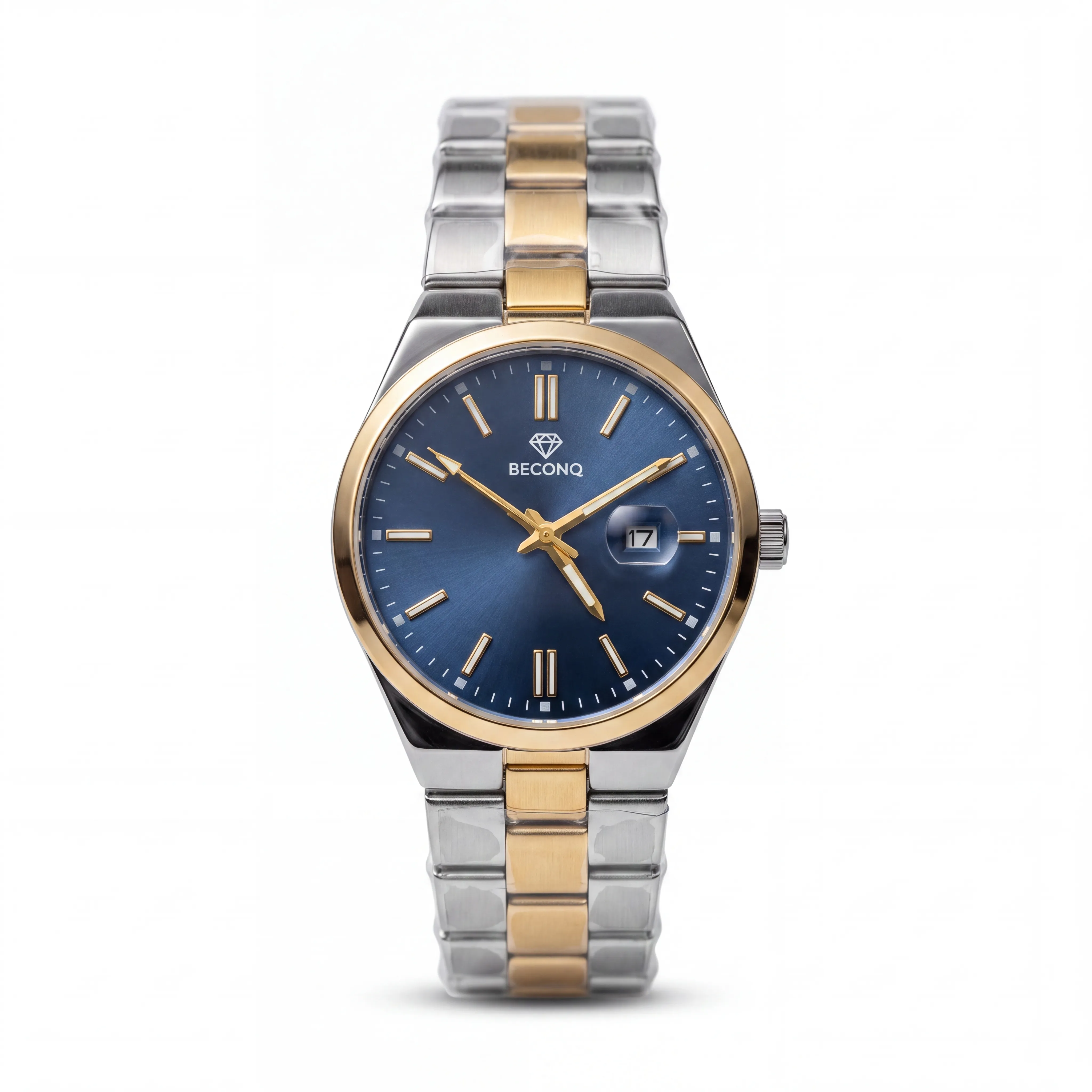 Beconq Prestige Collection Çelik Kordon Erkek Kol Saati (128)