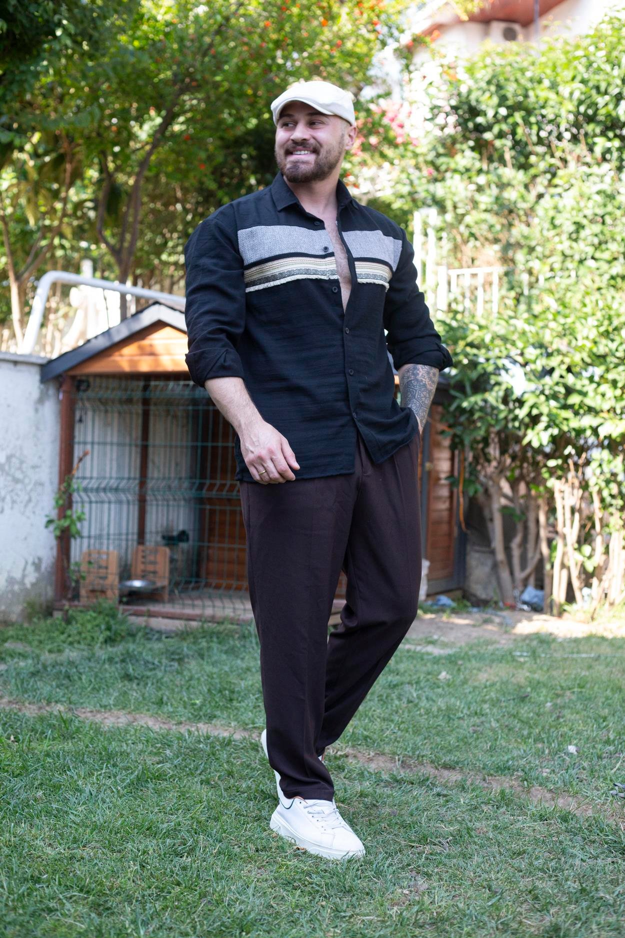 Bohem Keten Gömlek (GMS54)