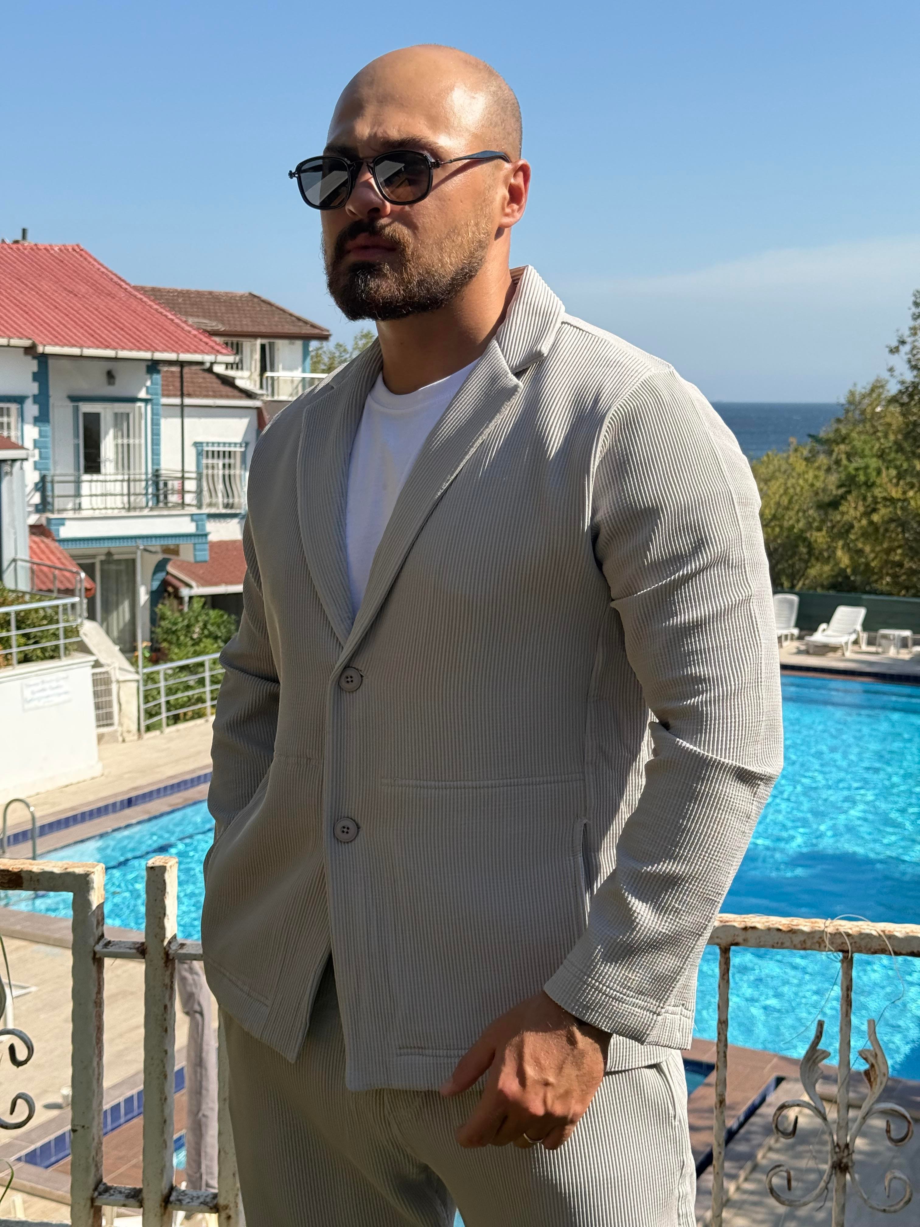 Ceket-Jogger Rahat Kalıp Takım (TKG16)
