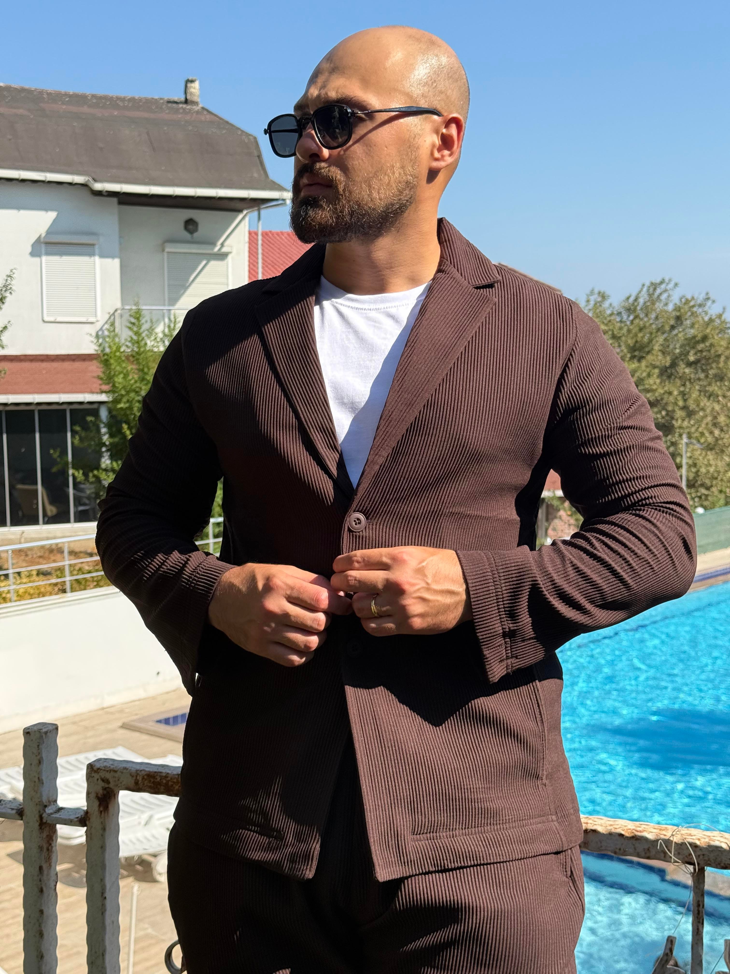 Ceket-Jogger Rahat Kalıp Takım (TKKA16)