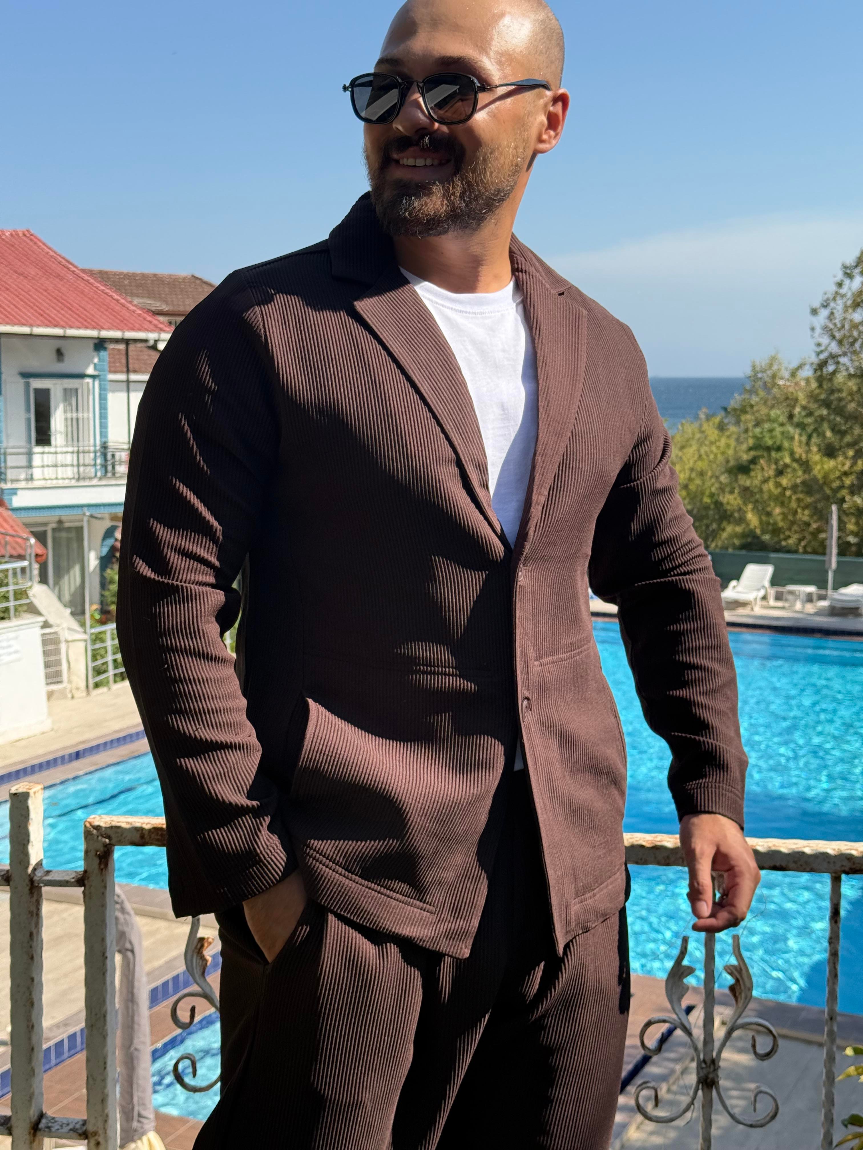Ceket-Jogger Rahat Kalıp Takım (TKKA16)