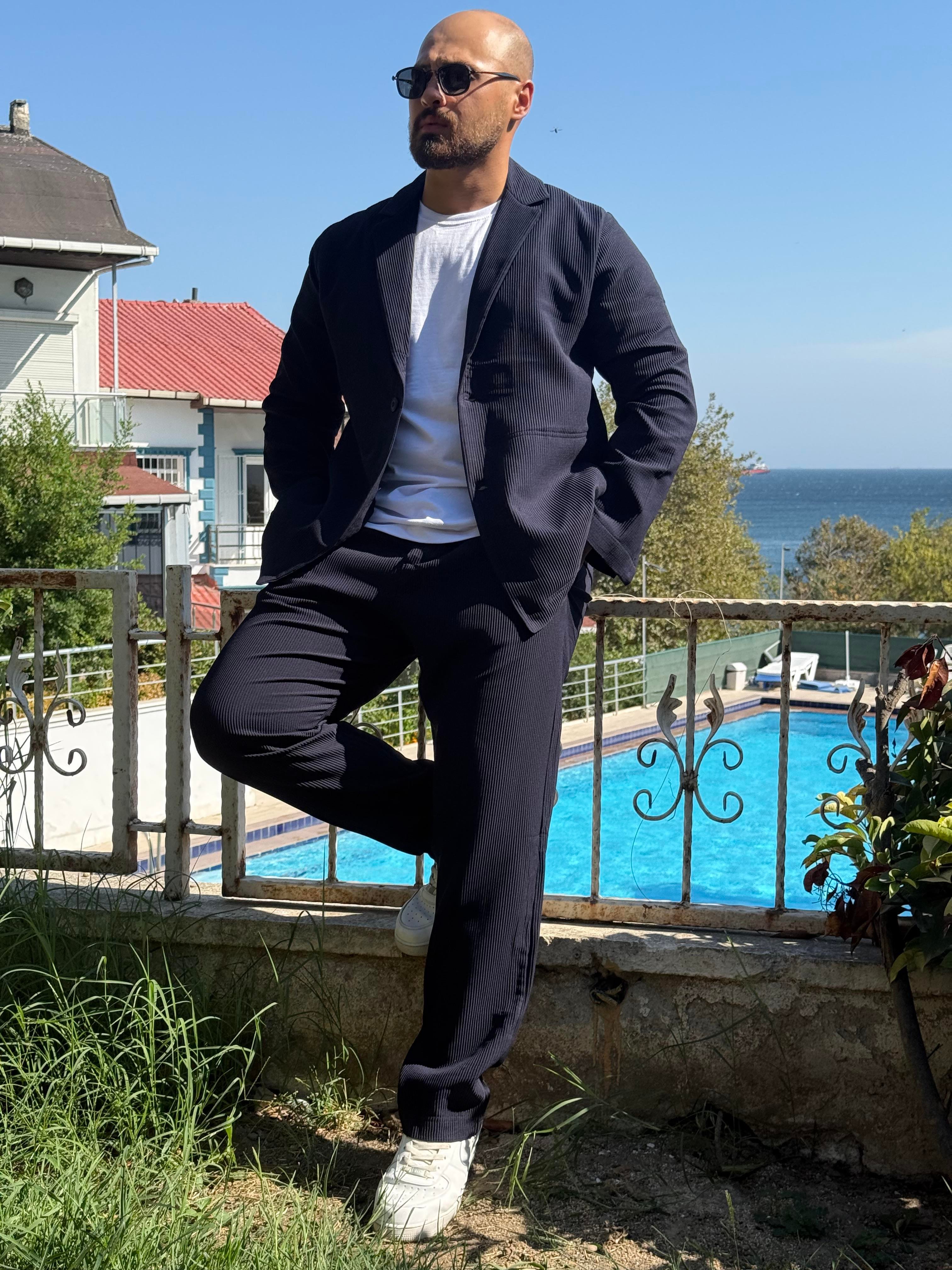 Ceket-Jogger Rahat Kalıp Takım (TKL16)