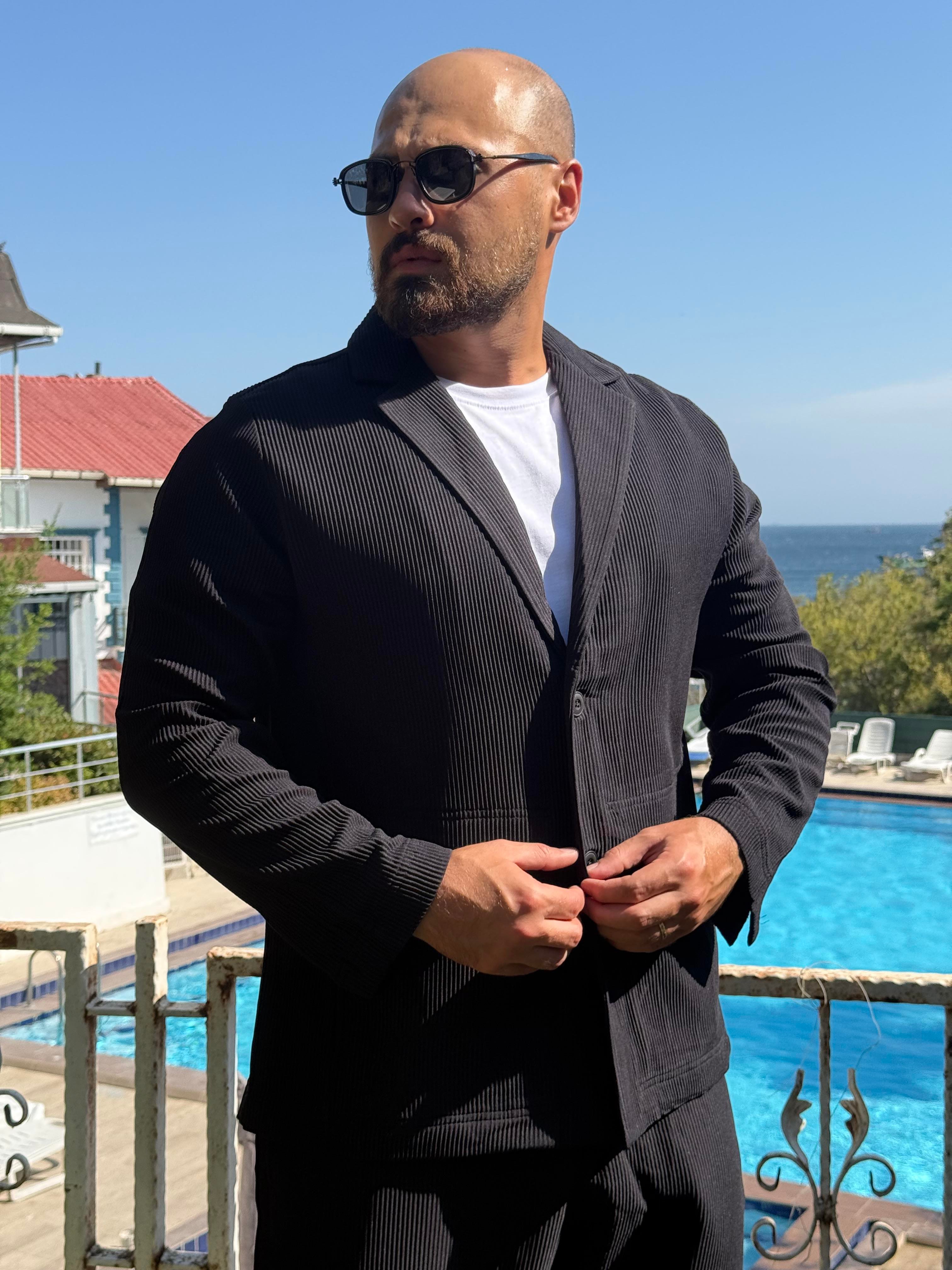 Ceket-Jogger Rahat Kalıp Takım (TKS16)