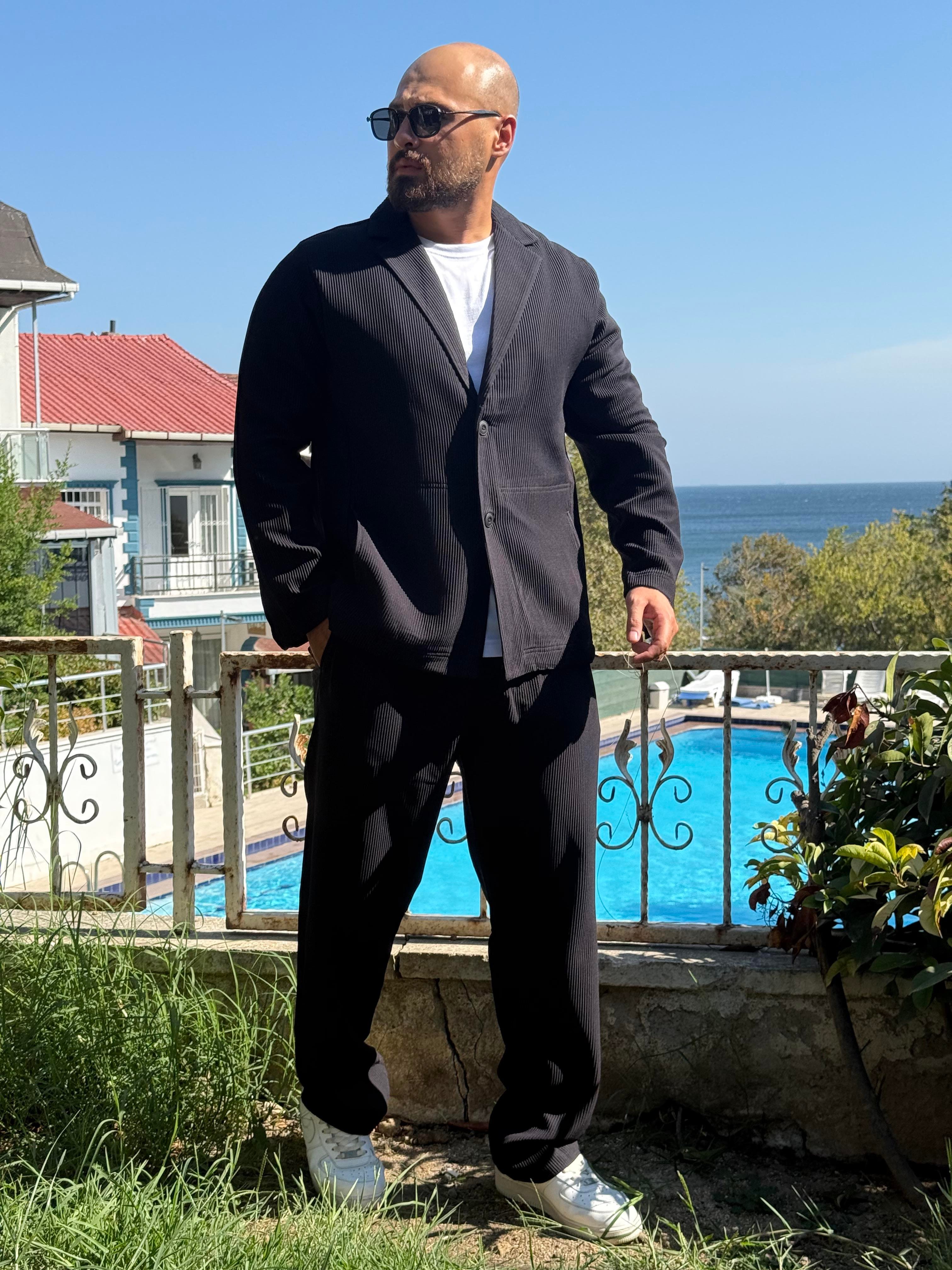 Ceket-Jogger Rahat Kalıp Takım (TKS16)