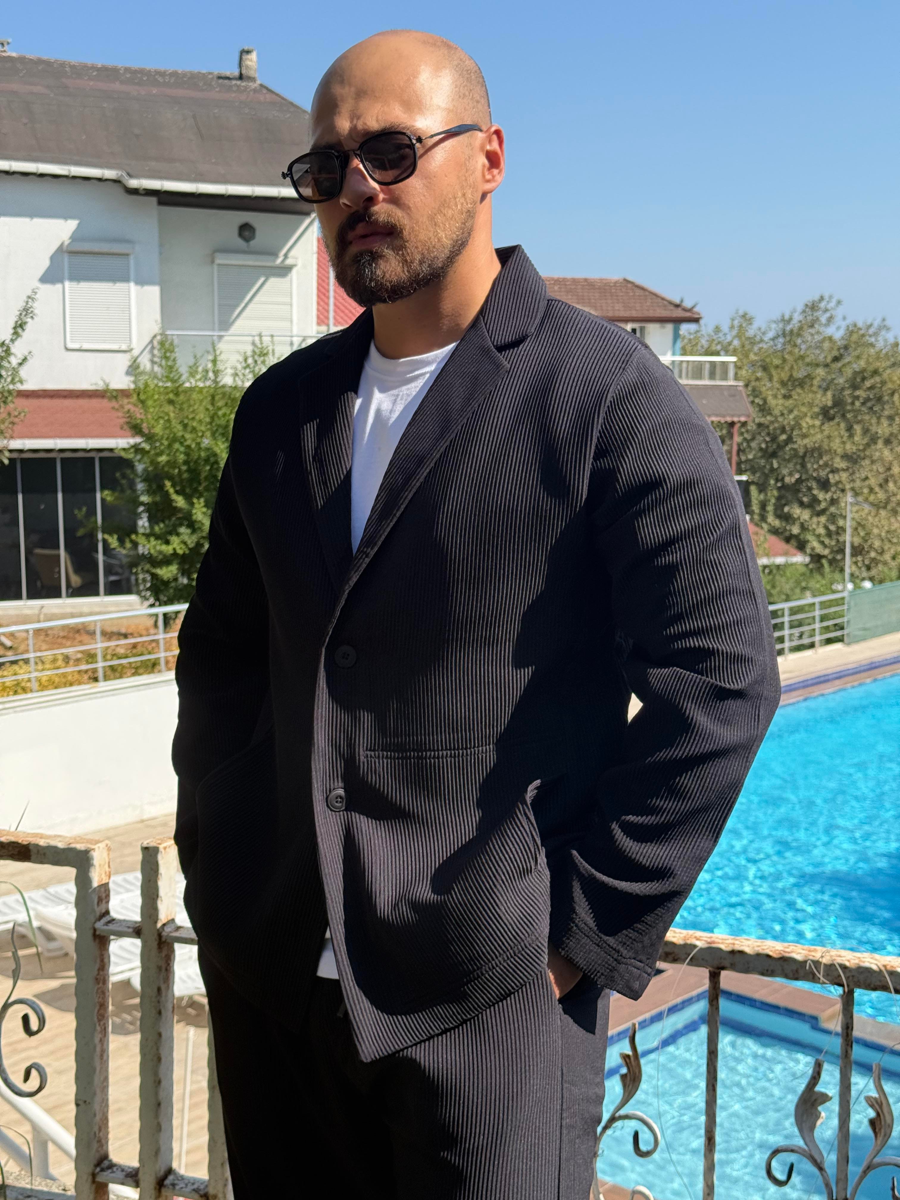 Ceket-Jogger Rahat Kalıp Takım (TKS16)