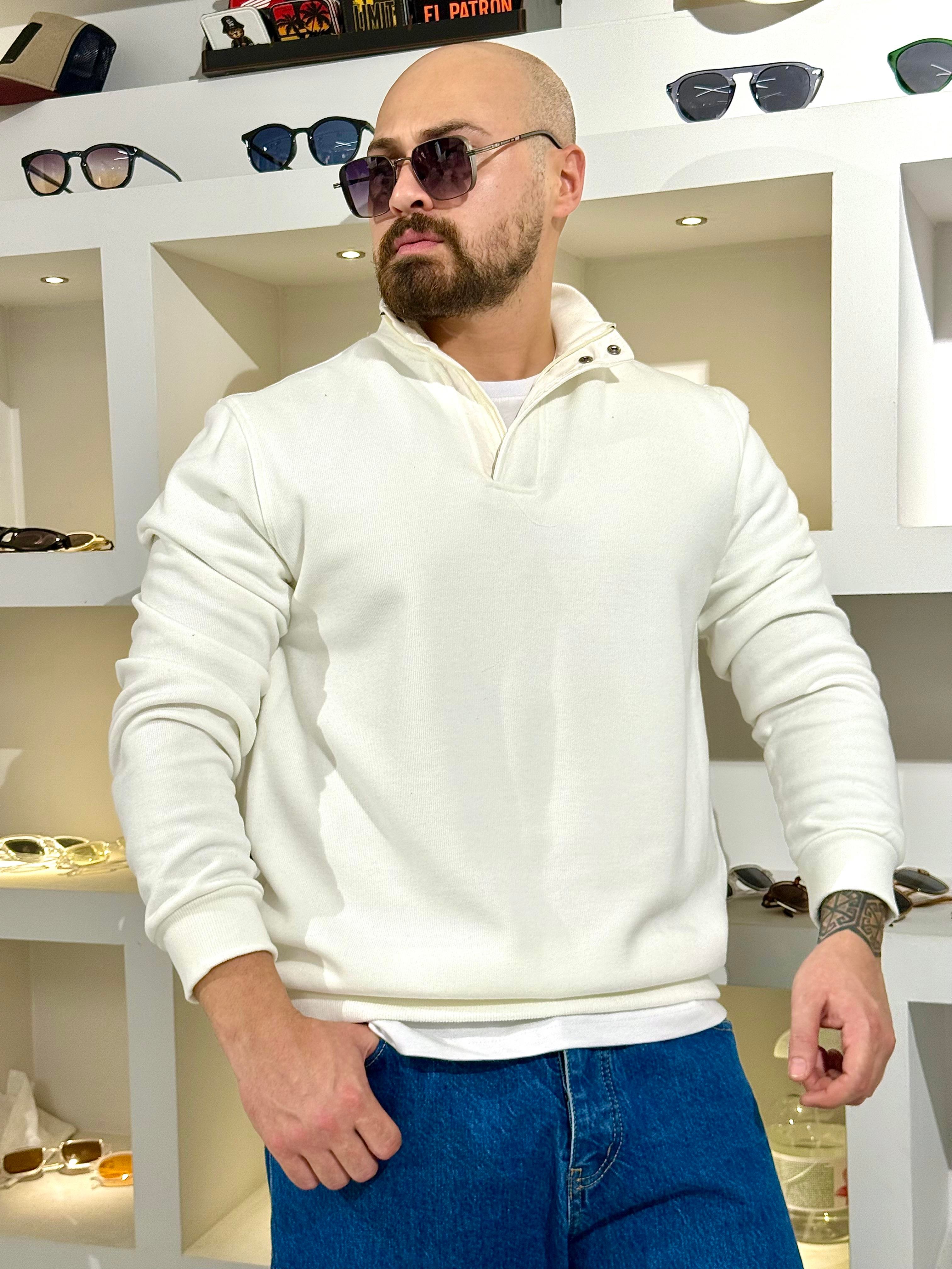 Dik Yaka Sweatshirt (SVTB66)