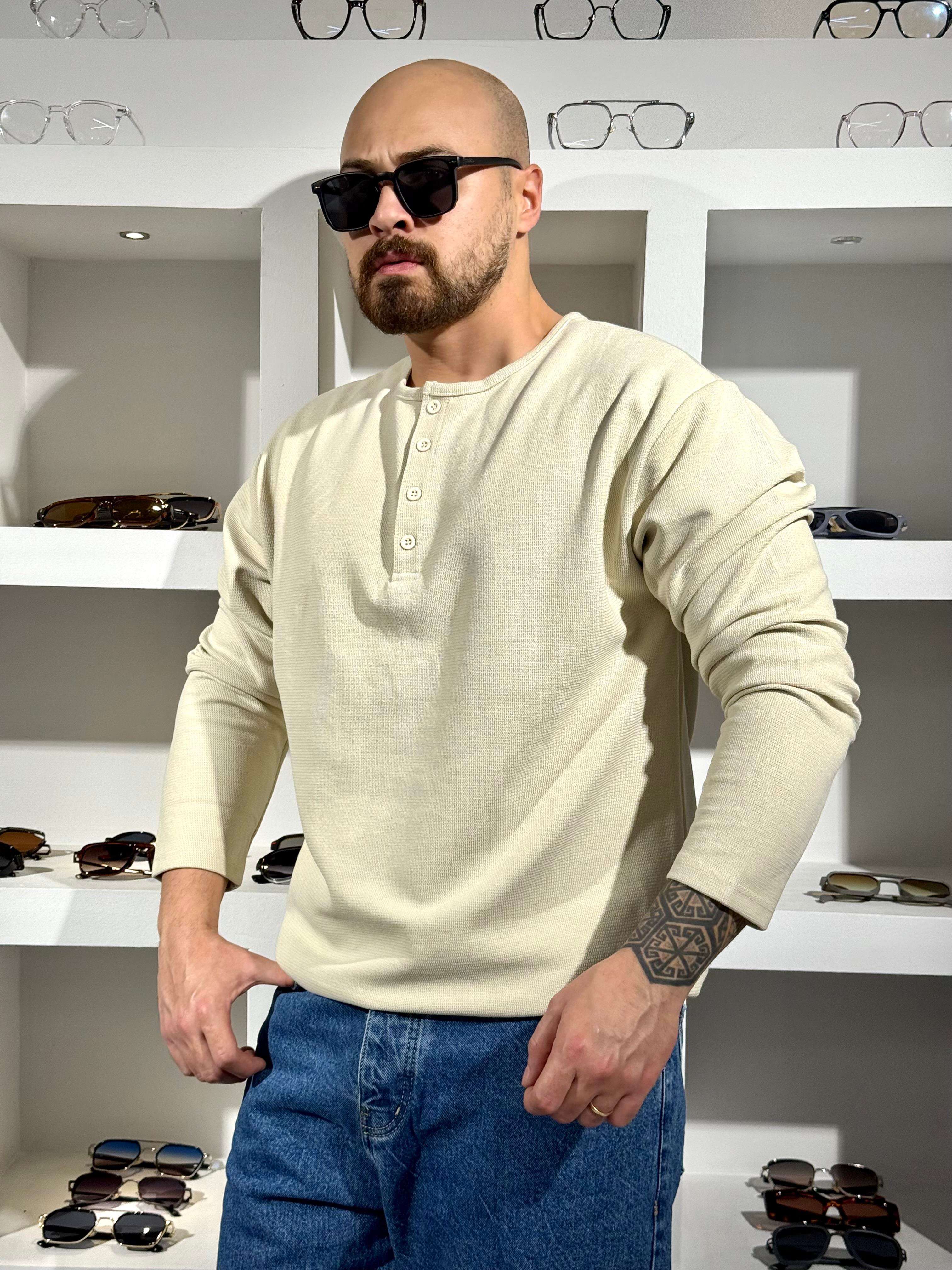 Düğme Detaylı Kampanyalı Sweatshirt (SVTKR78)