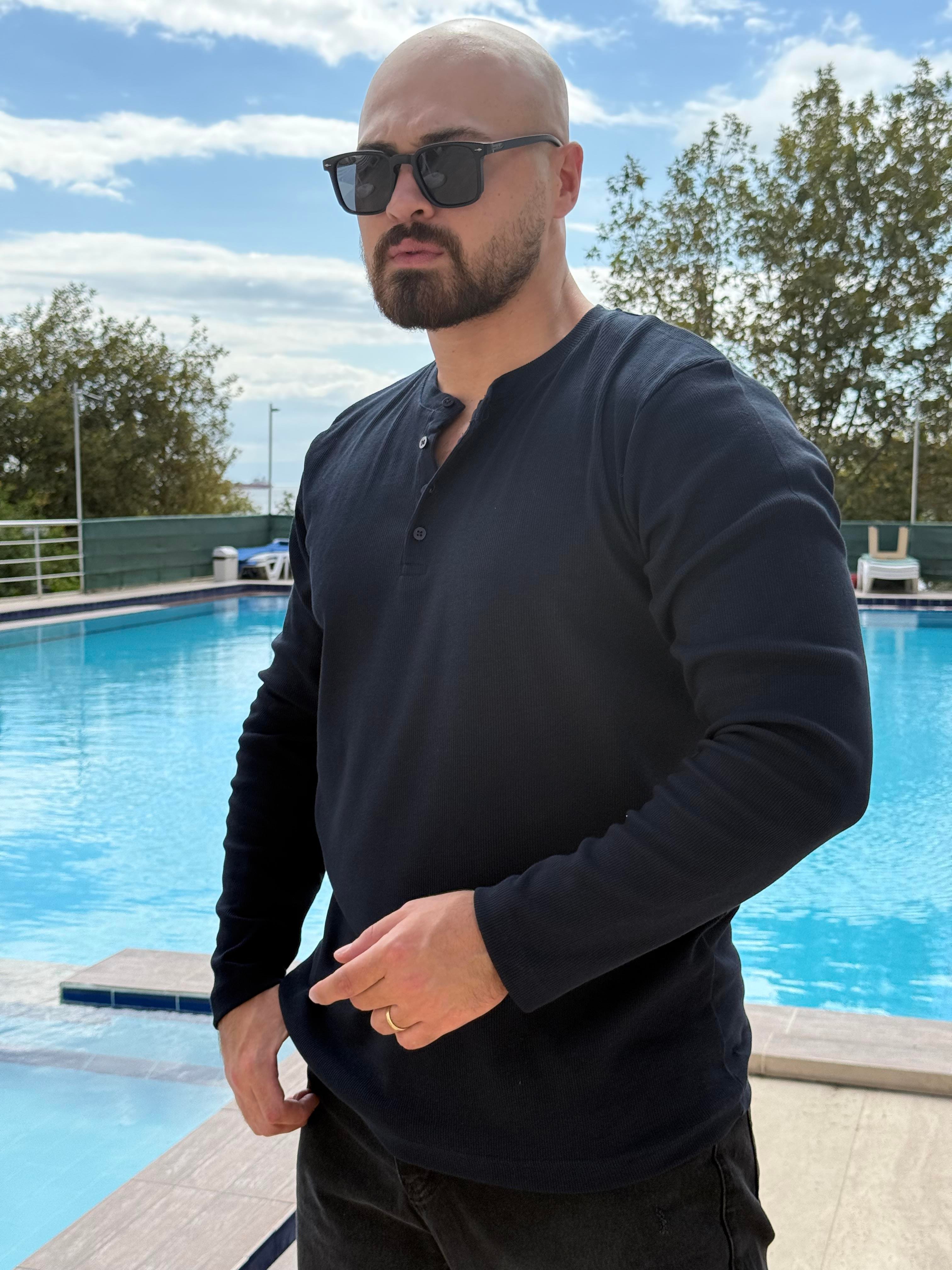 Düğme Detaylı Sweatshirt (SVTL44)