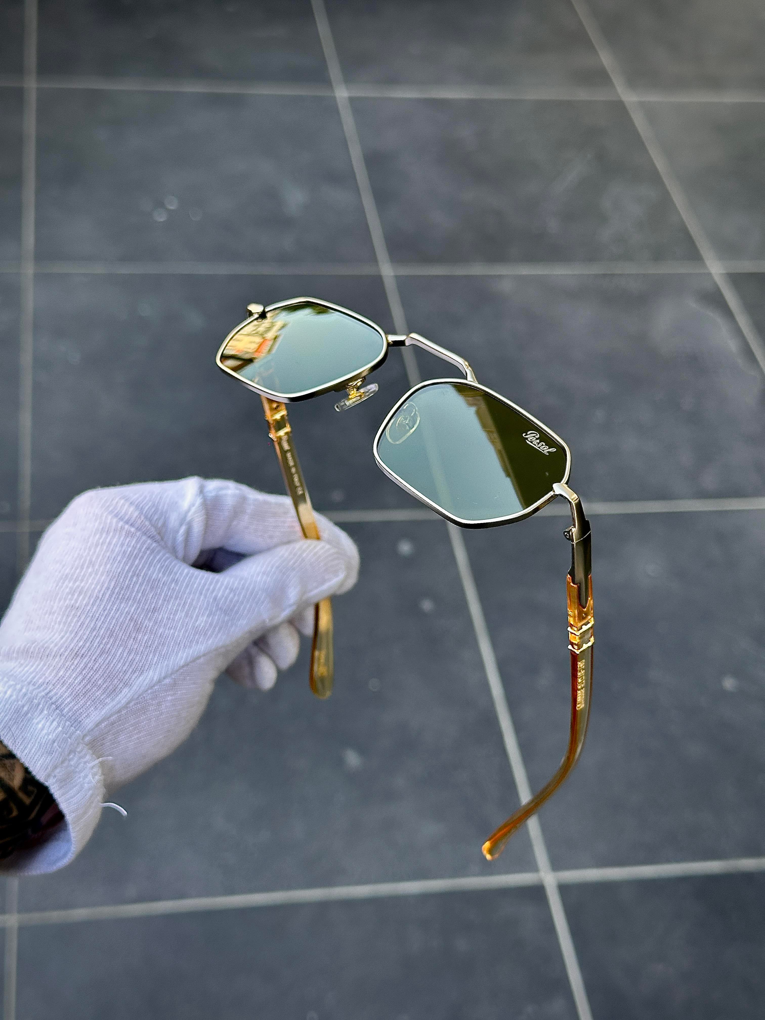 Eşref Tek Erkek Güneş Gözlüğü (Yeşil)