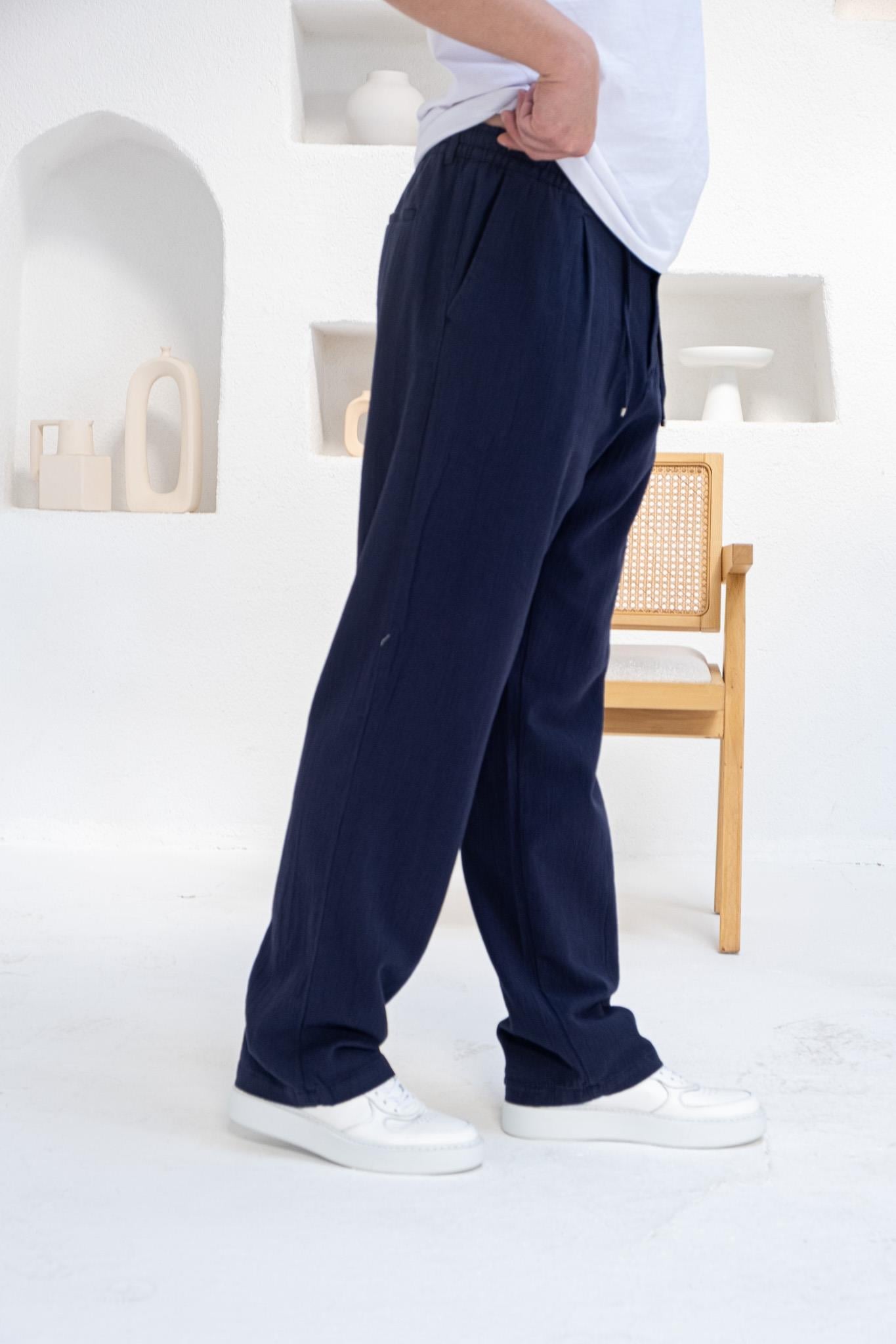 Fırçalı Modal Kumaş Rahat Kalıp Jogger (JGL33) 