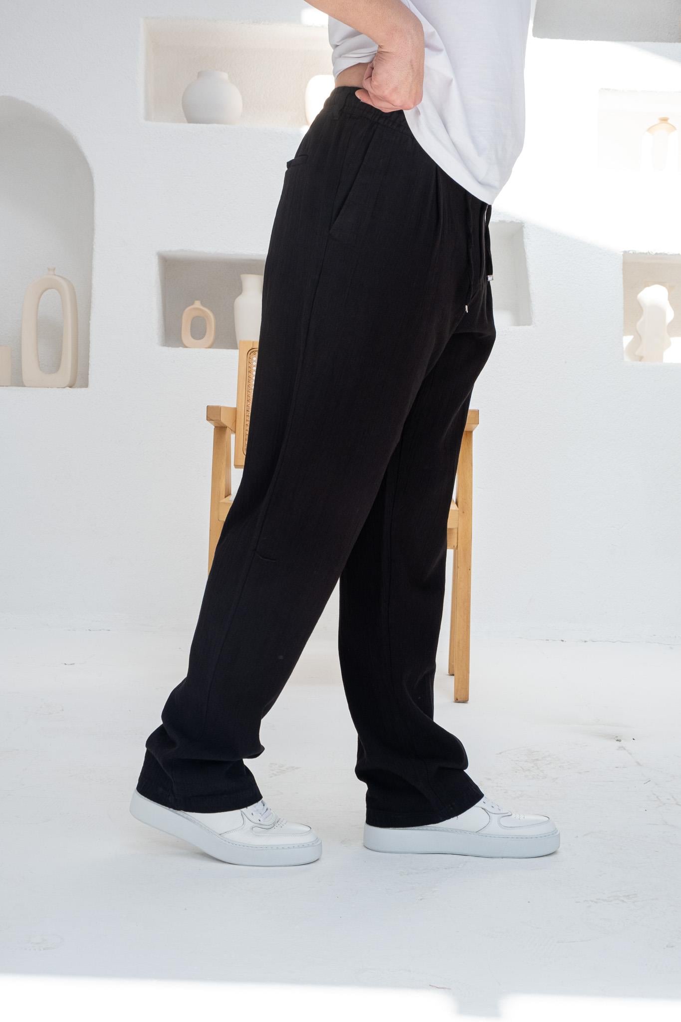 Fırçalı Modal Kumaş Rahat Kalıp Jogger (JGS33) 