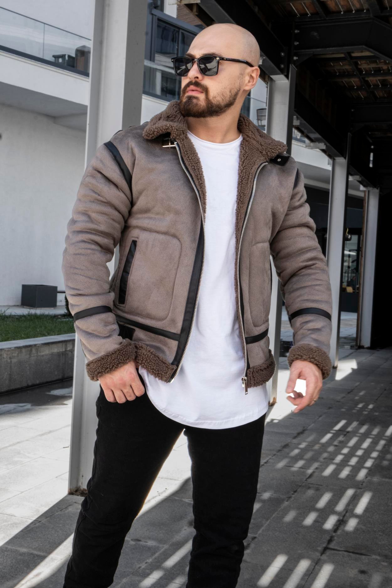 İçi Kürklü Nubuk Deri Mont (MTG07)