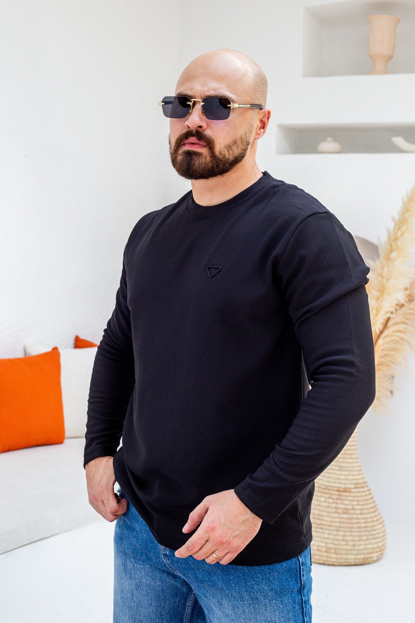 İçi Pamuklu Regular Fit Sweatshirt (SVTS58)