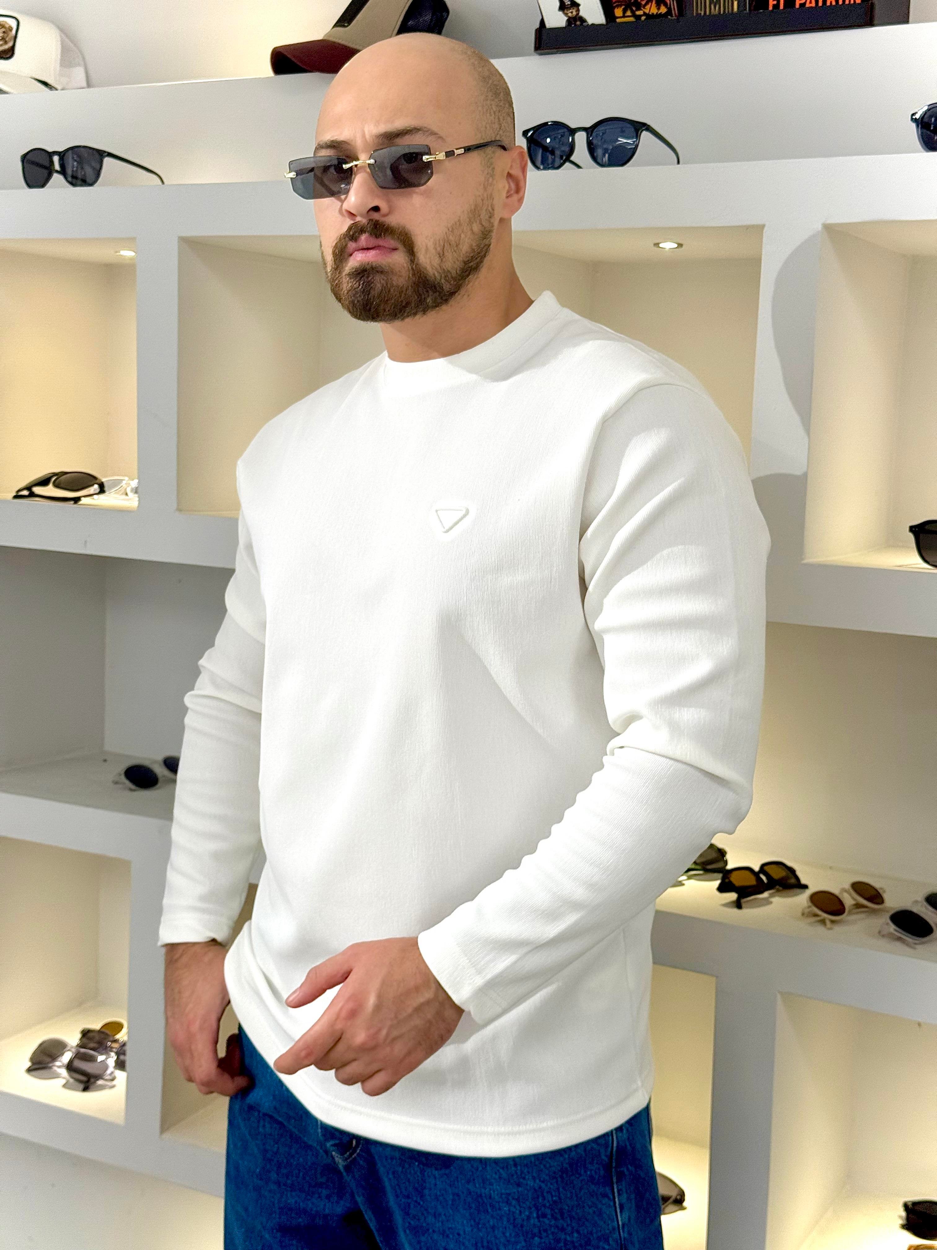 İçi Pamuklu Regular Fit Sweatshirt (SVTB58)