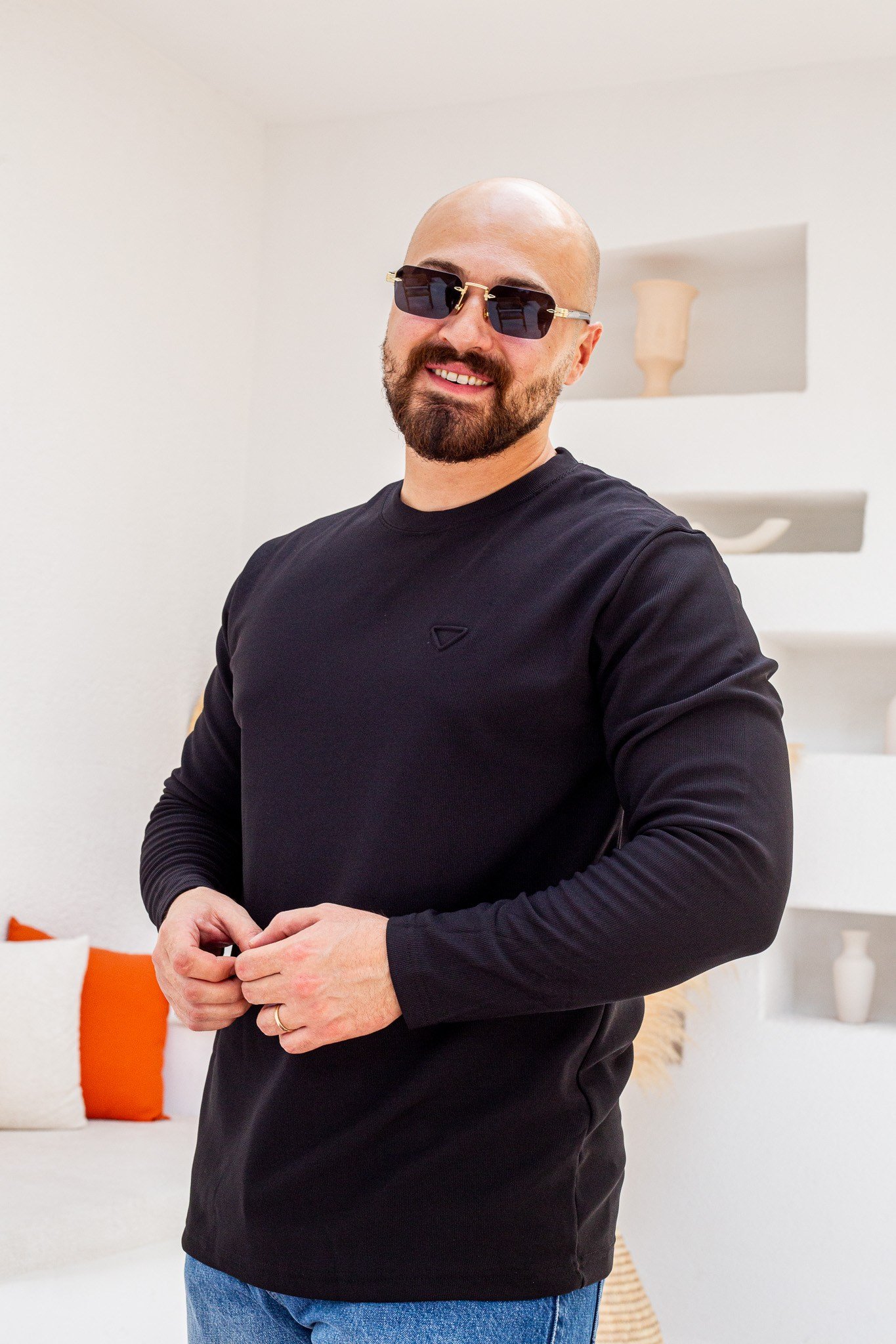 İçi Pamuklu Regular Fit Sweatshirt (SVTS58)