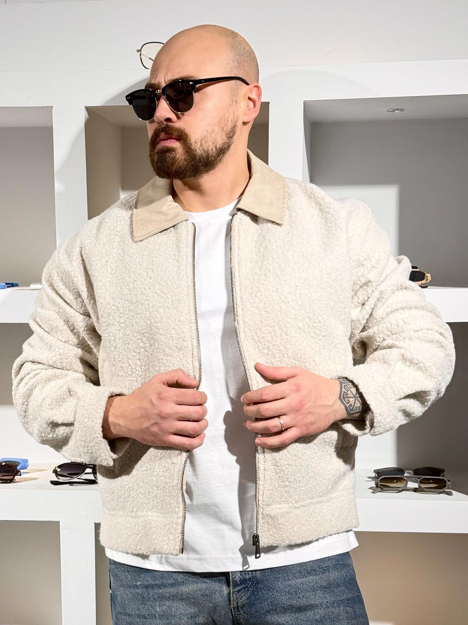 İthal Kıvırcık Kaşe Mont (MTKR65)