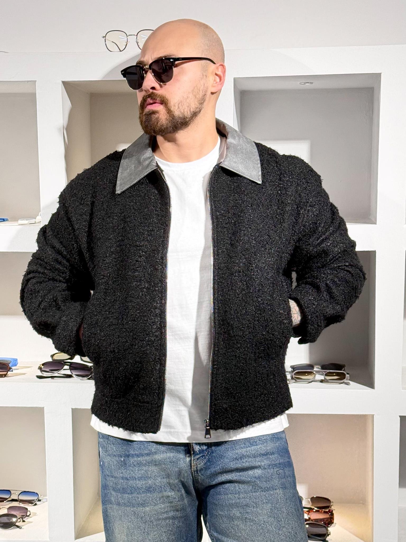 İthal Kıvırcık Kaşe Mont (MTS65)