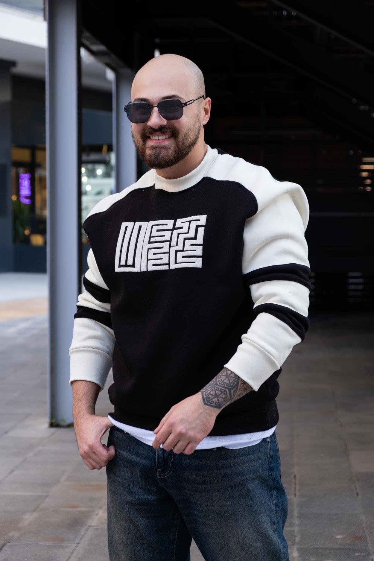 Kabartma Baskı Detaylı Sweatshirt (SVTS32)