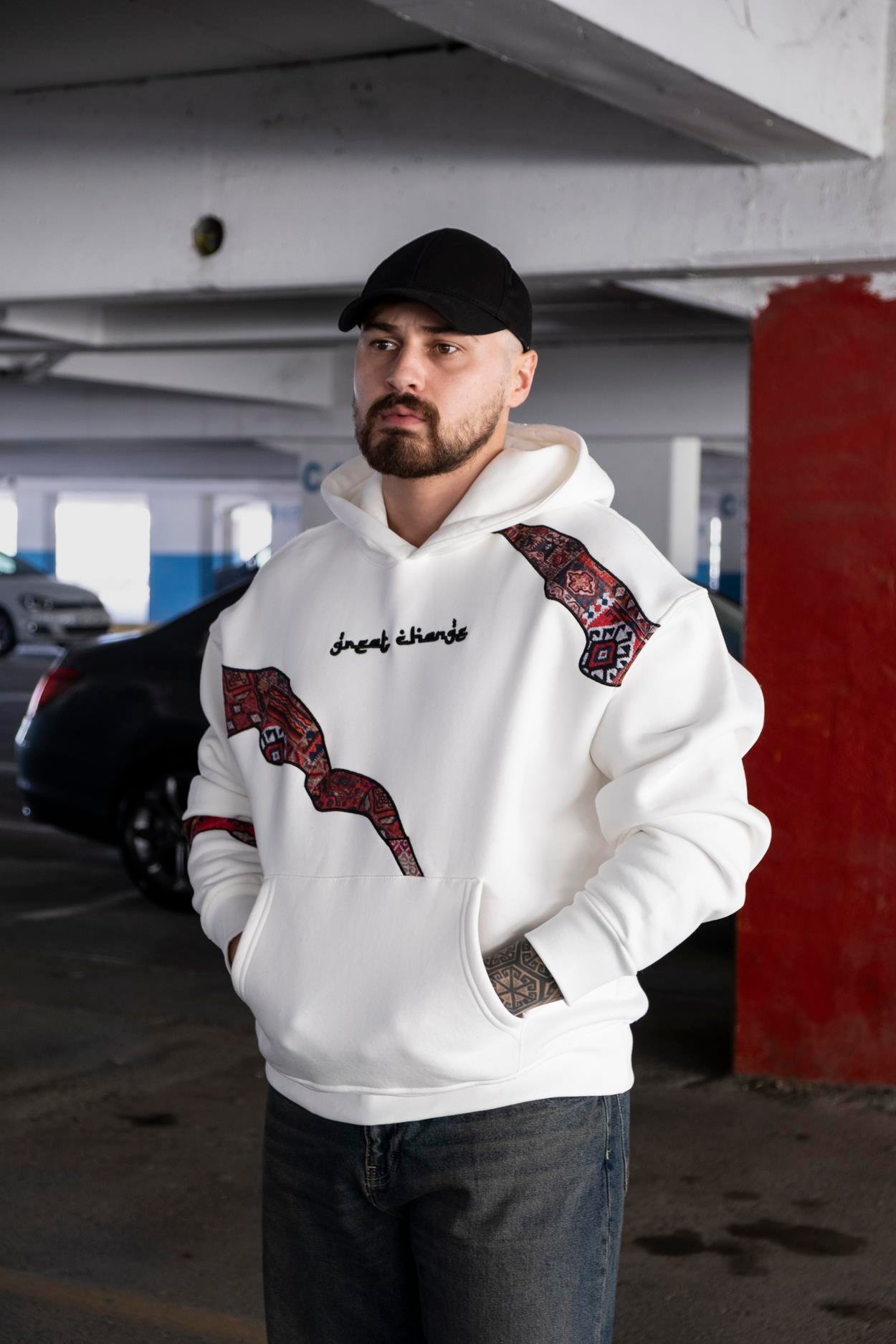 Kapüşonlu Oversize Sweatshirt (SVTB03)