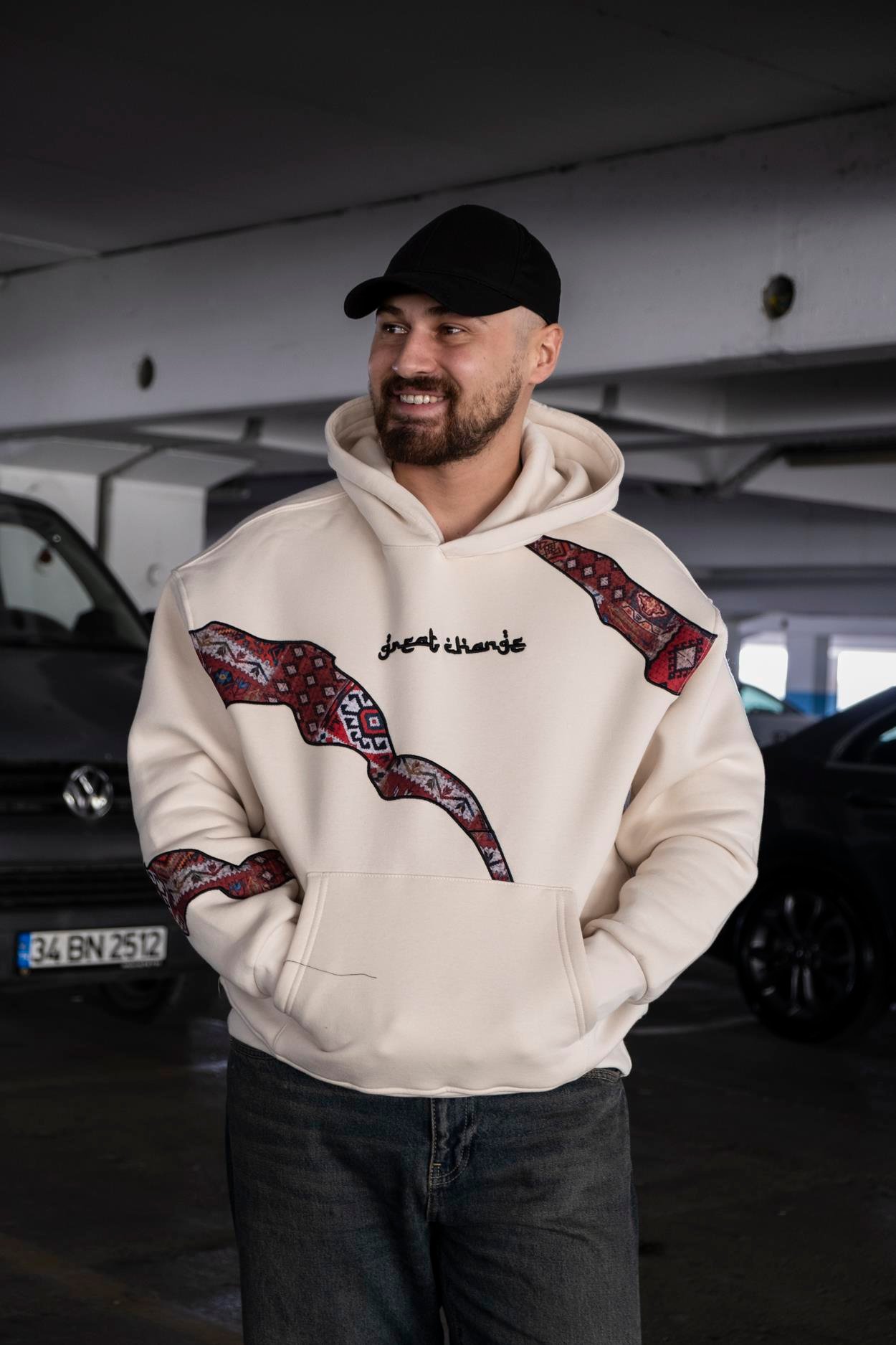 Kapüşonlu Oversize Sweatshirt (SVTK03)