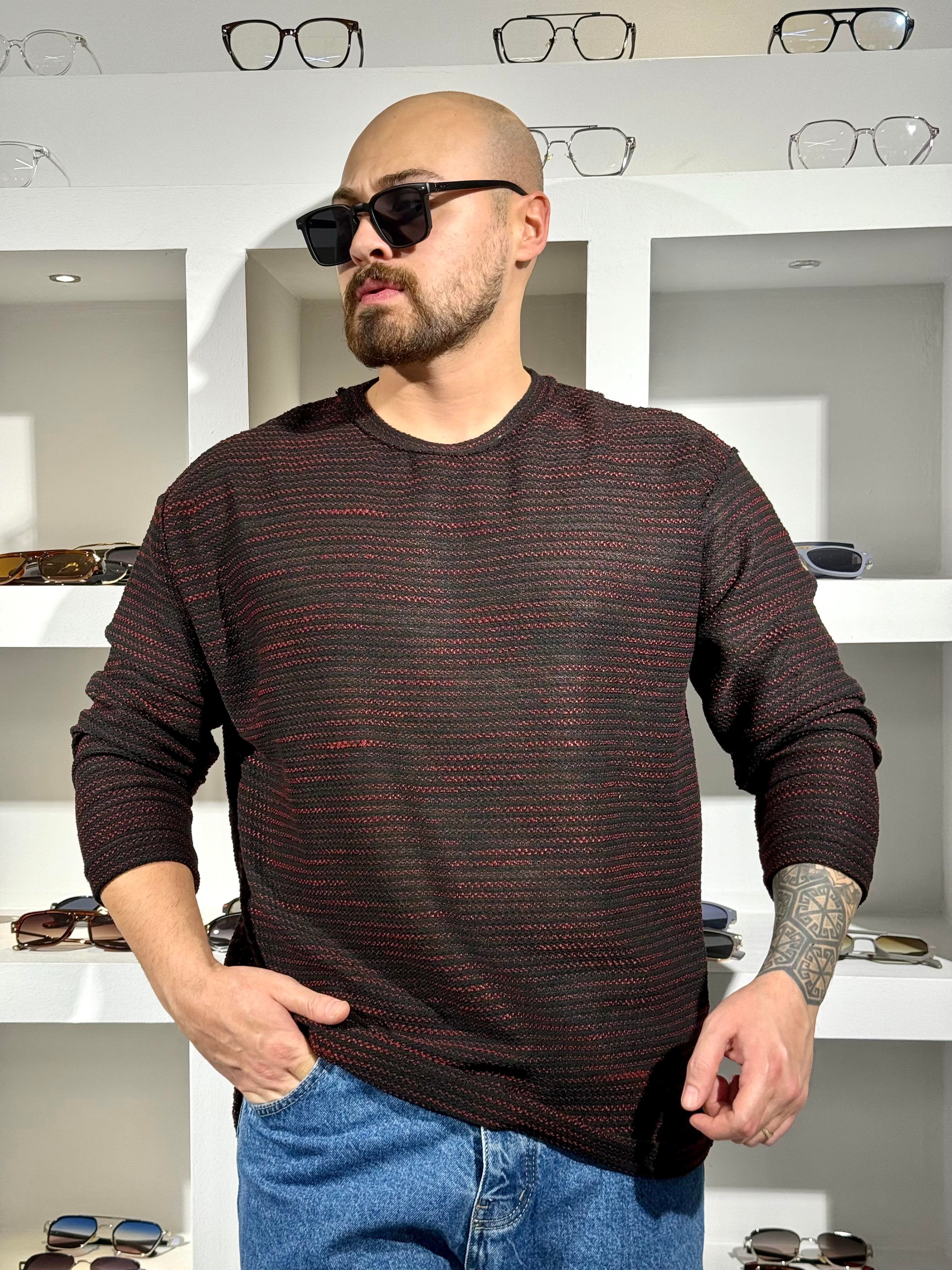 Kapüşonlu Üç İplik Kampanyalı Sweatshirt (SVTK77)