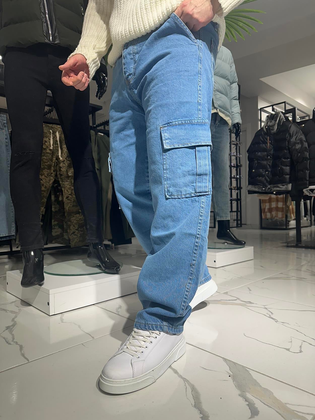 Kargo Baggy Kot Pantolon (KO29)