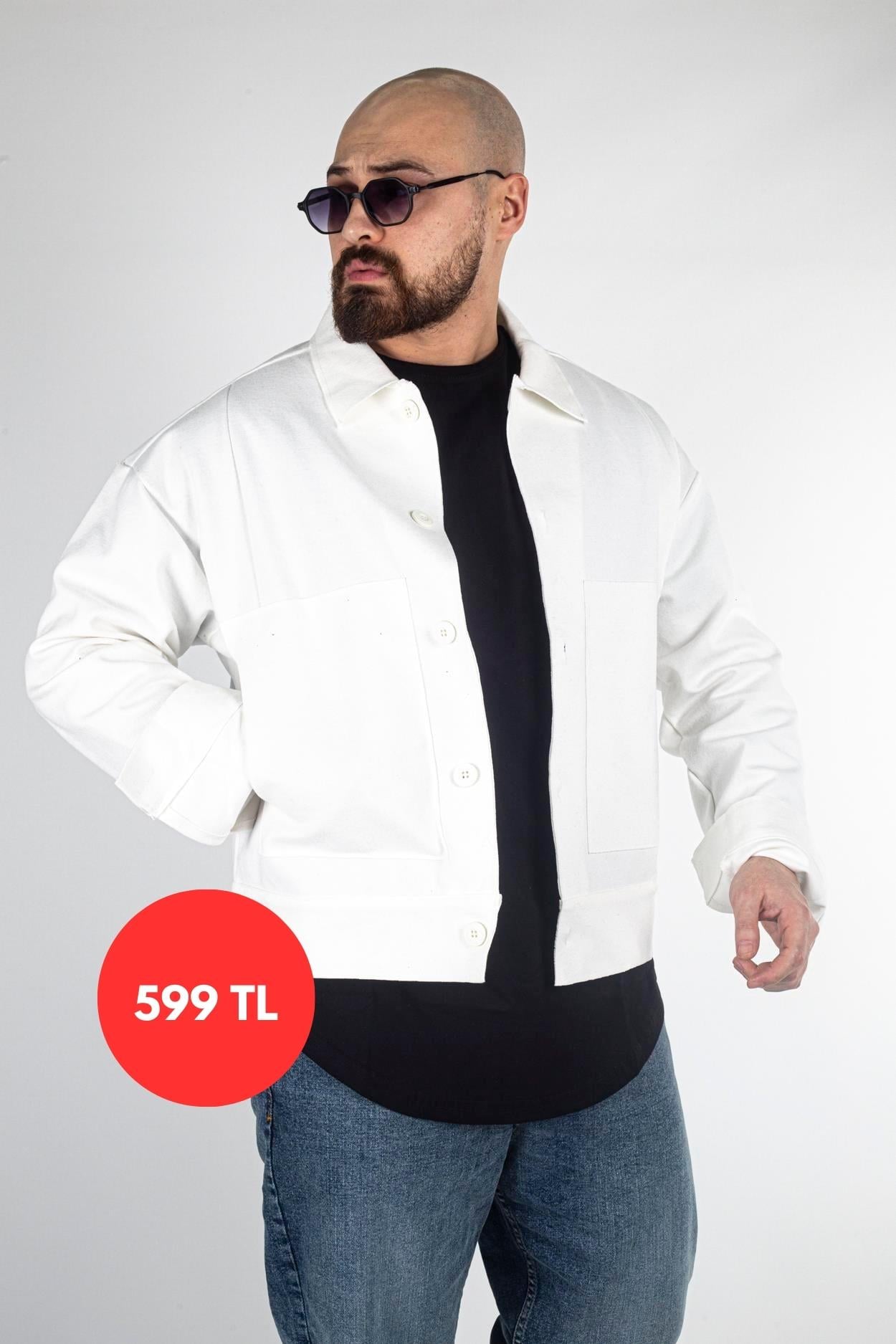 Kaşe Kumaş Relax Ceket (MEVB65)